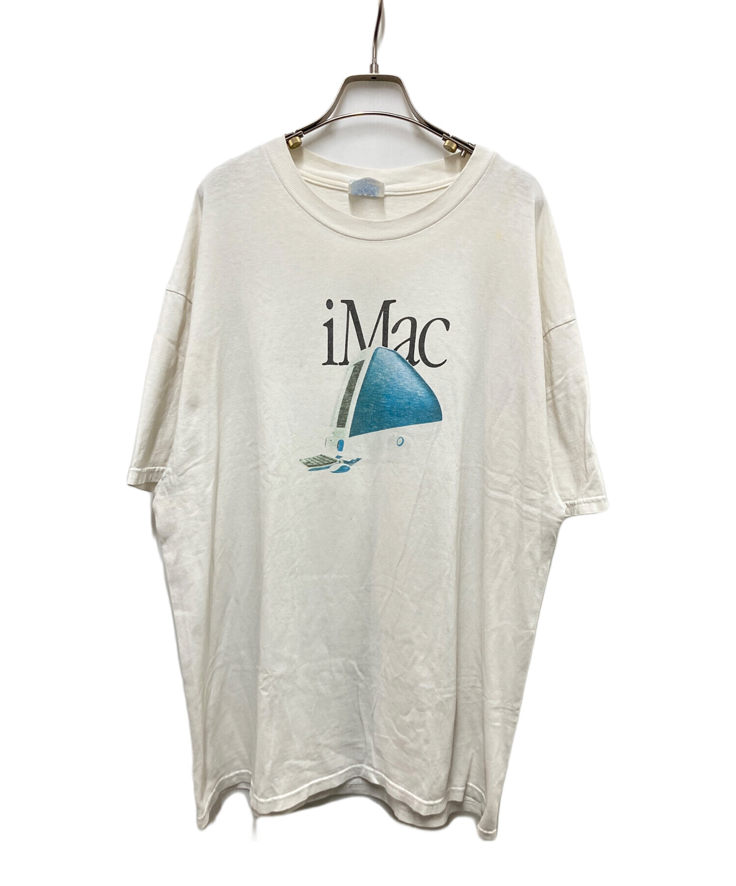 中古・古着通販】Hanes (ヘインズ) apple I mac 企業プリントTシャツ