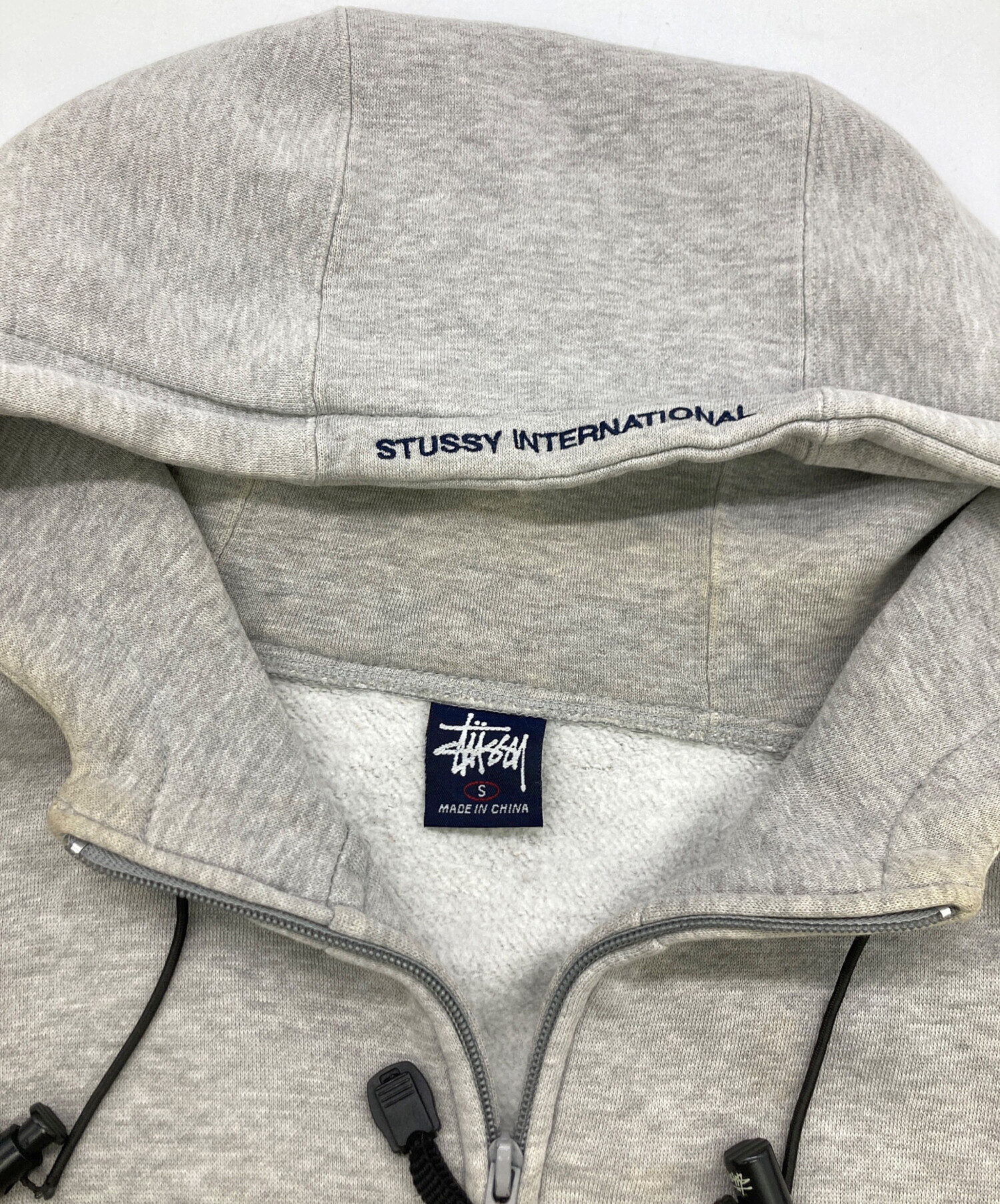 中古・古着通販】stussy (ステューシー) 90sハイネックジップパーカー