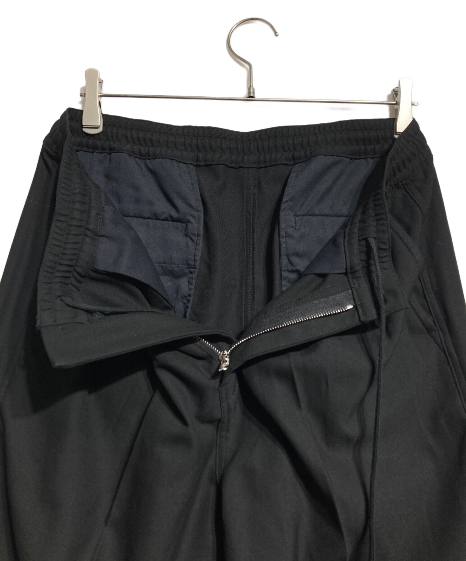 23ss sophnet「2TUCK WIDE PANTS」ブラック L 中古・古着通販】SOPHNET. (ソフネット) WIDE TAPERED 2TUCK EASY