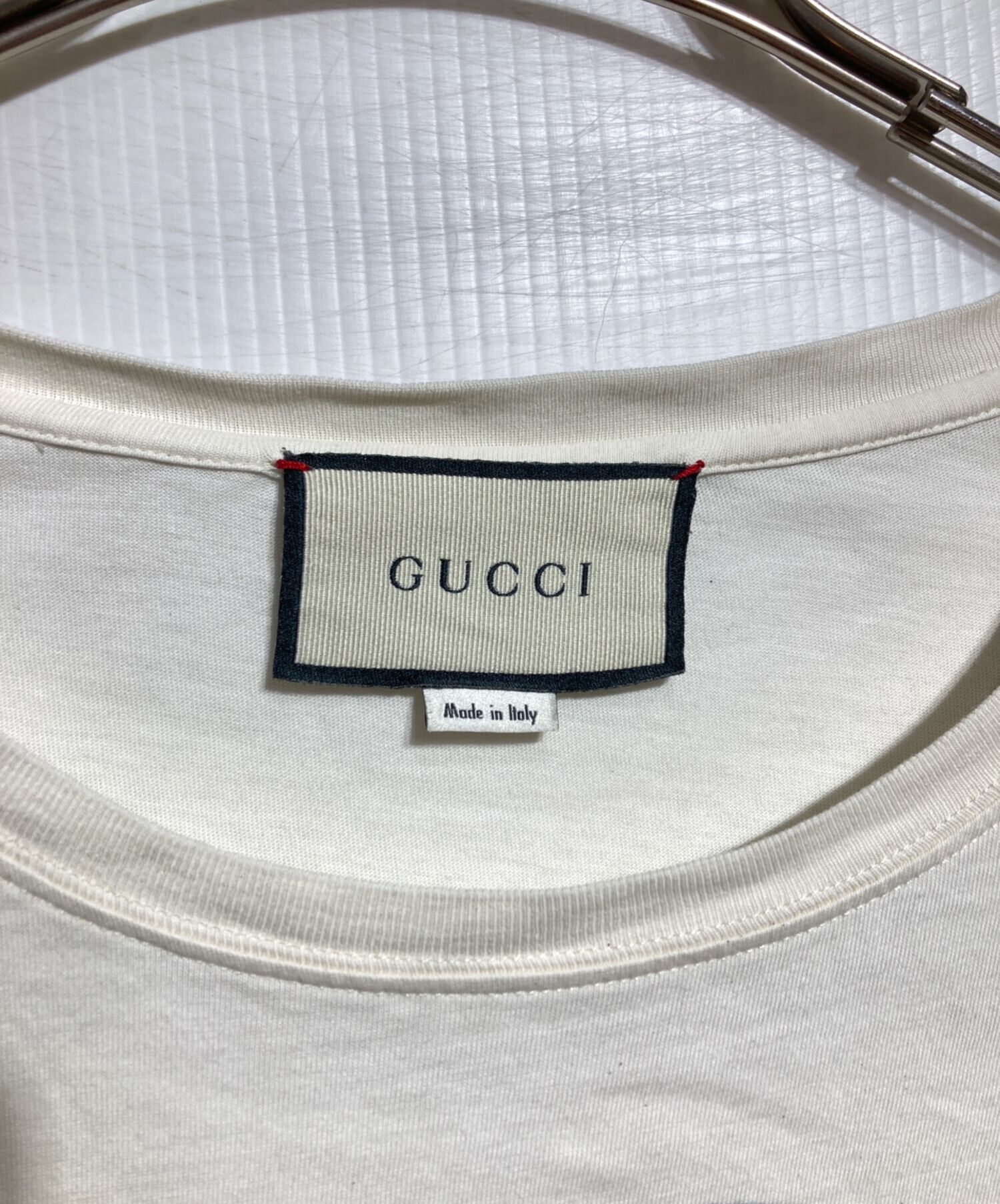 中古・古着通販】GUCCI (グッチ) インターロッキングプリントTシャツ