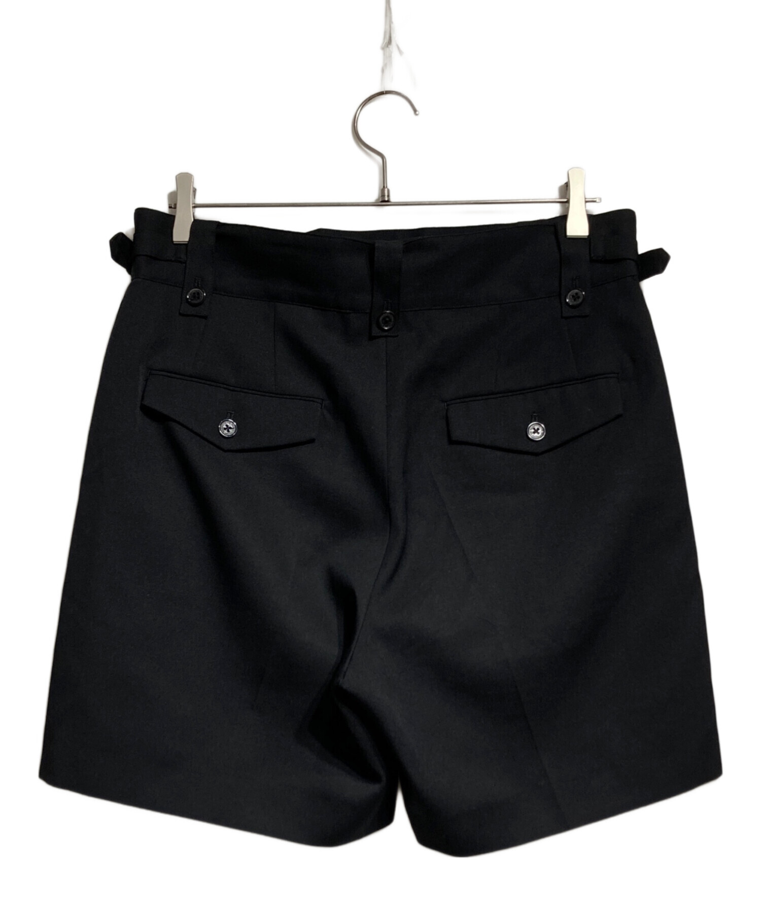 DAIRIKU ダイリク パンツ（その他） XS 黒 【古着】【中古】【送料無料】 中古・古着通販】DAIRIKU (ダイリク) Jerome Wool Gurkha Half Slacks