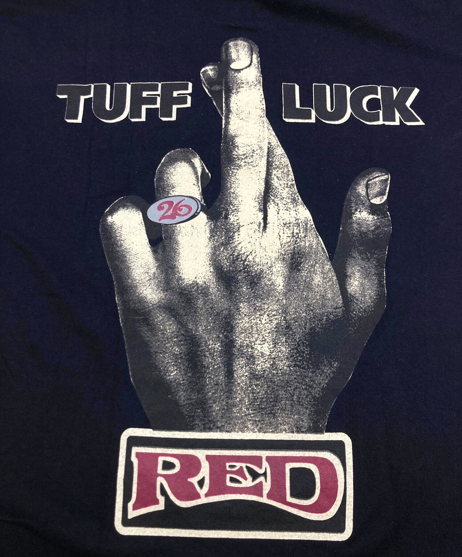 中古・古着通販】26RED (26レッド) 90s バックプリントTシャツ