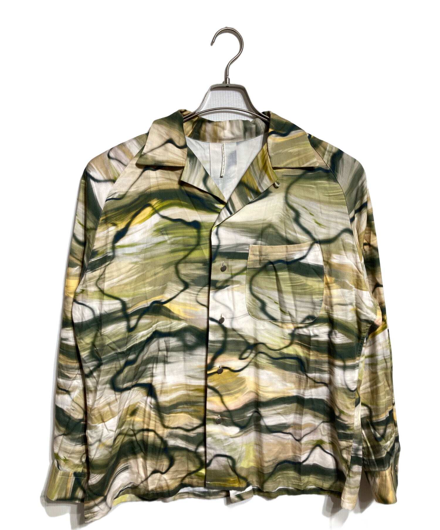 中古・古着通販】M'S BRAQUE (エムズブラック) オープンカラーシャツ