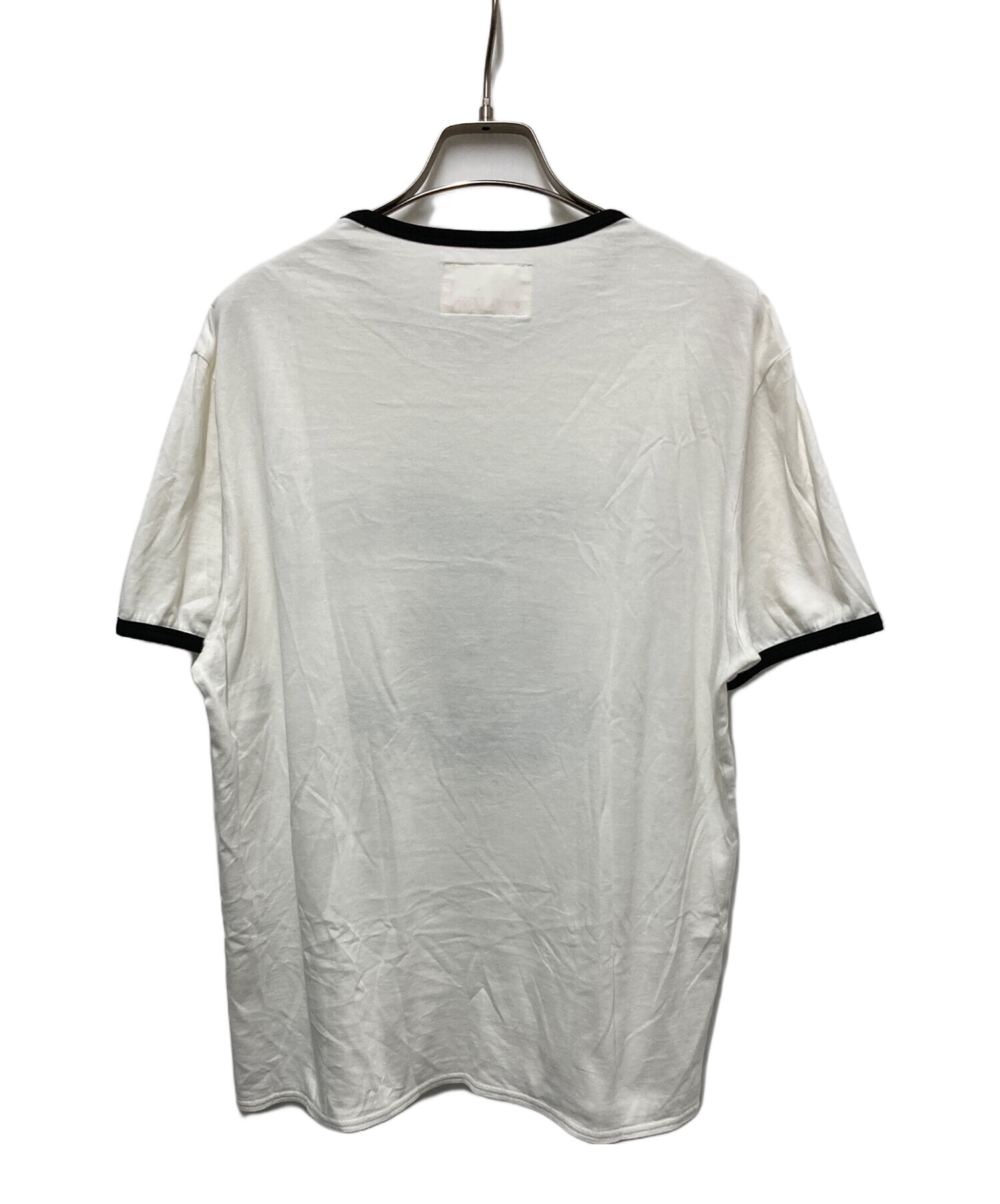 中古・古着通販】ORIMI (オリミ) リンガーTシャツ ホワイト サイズ
