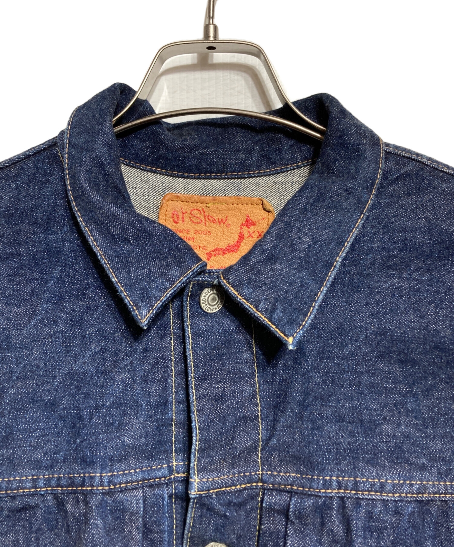 中古・古着通販】orSlow (オアスロウ) TYPE1 PLEATED FRONT DENIM