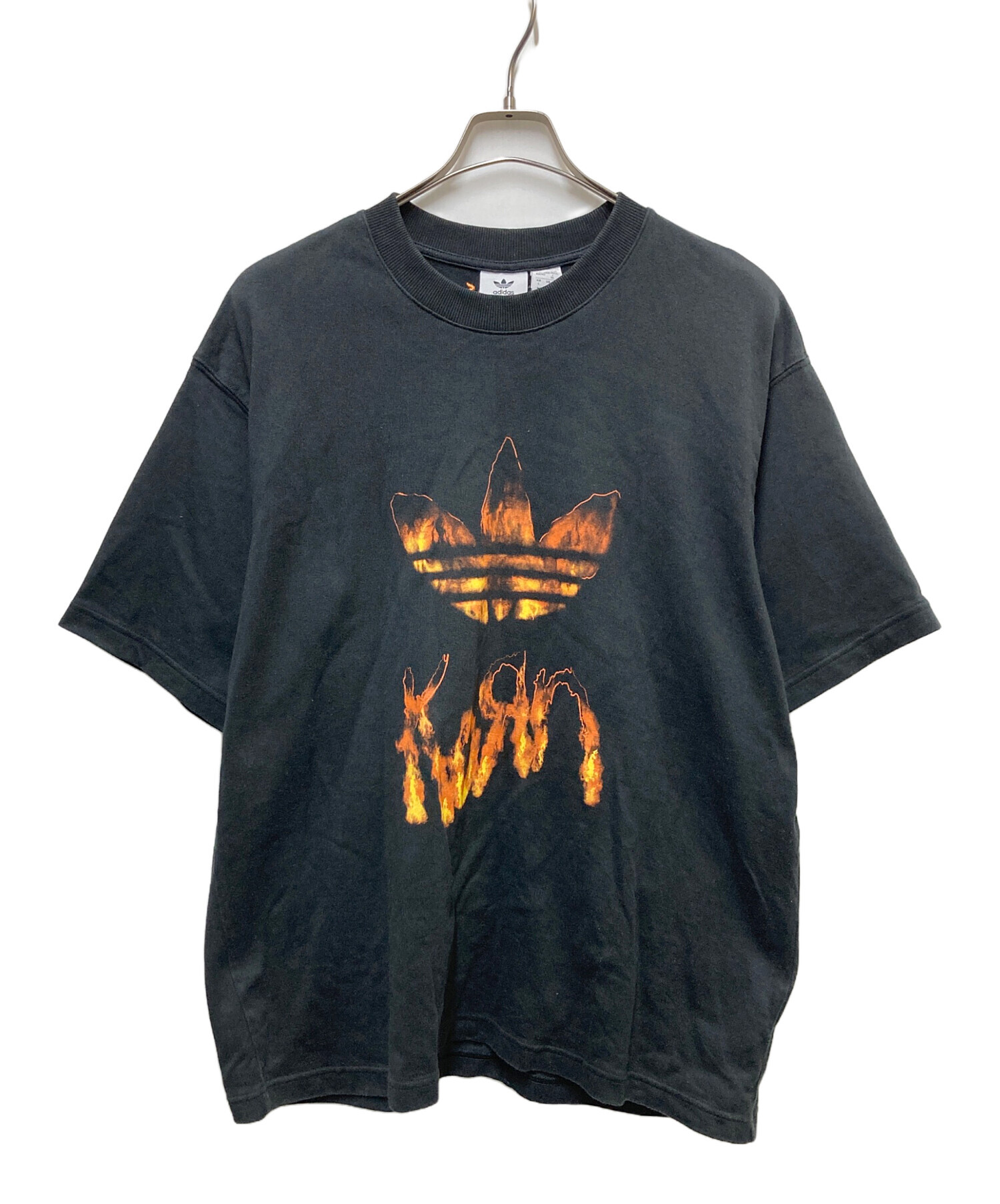 中古・古着通販】adidas (アディダス) Korn (コーン) T-Shirt 