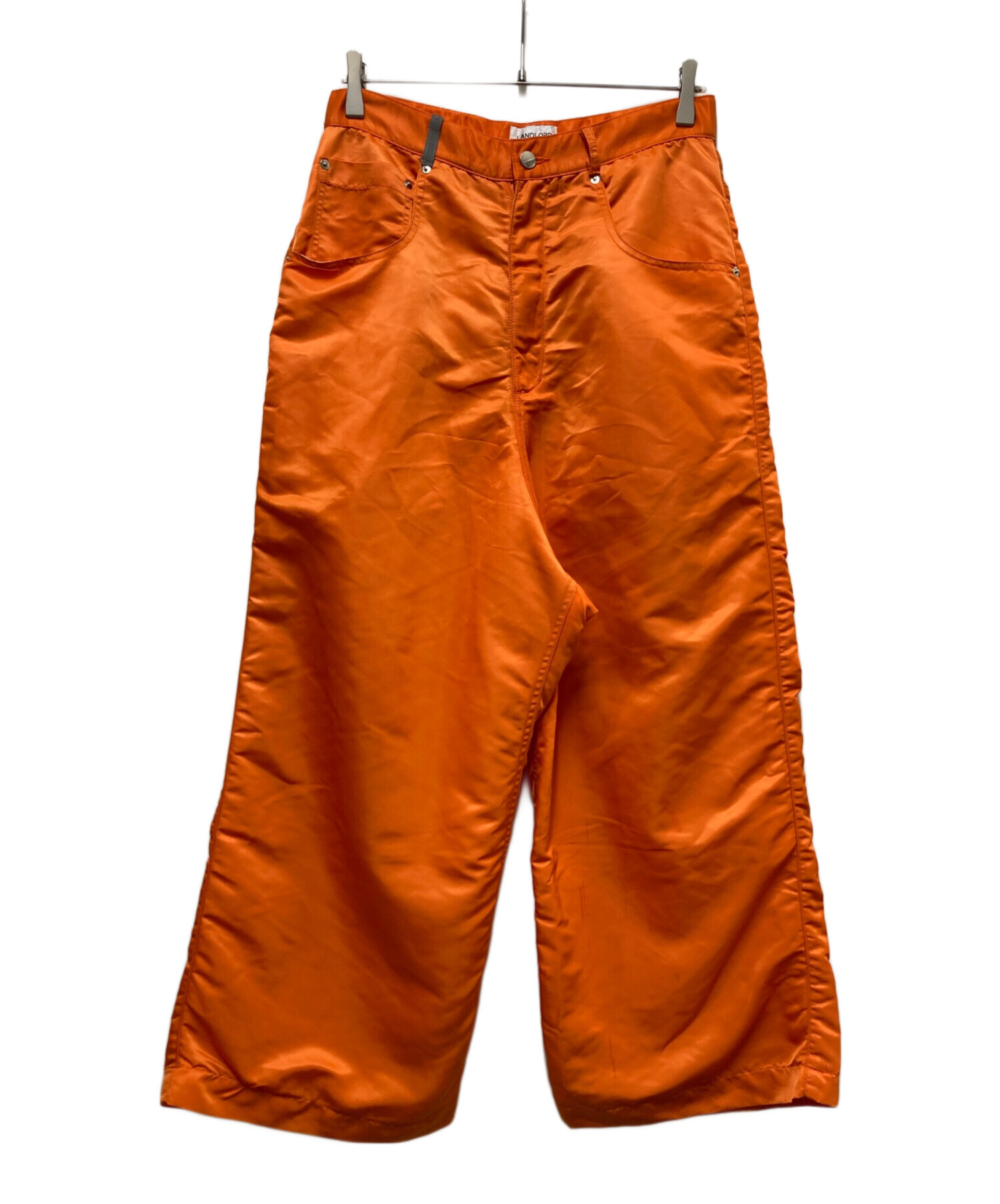  オレンジ トラックパンツ 中古・古着通販】LANDLORD (ランドロード) リフレクター付きナイロン