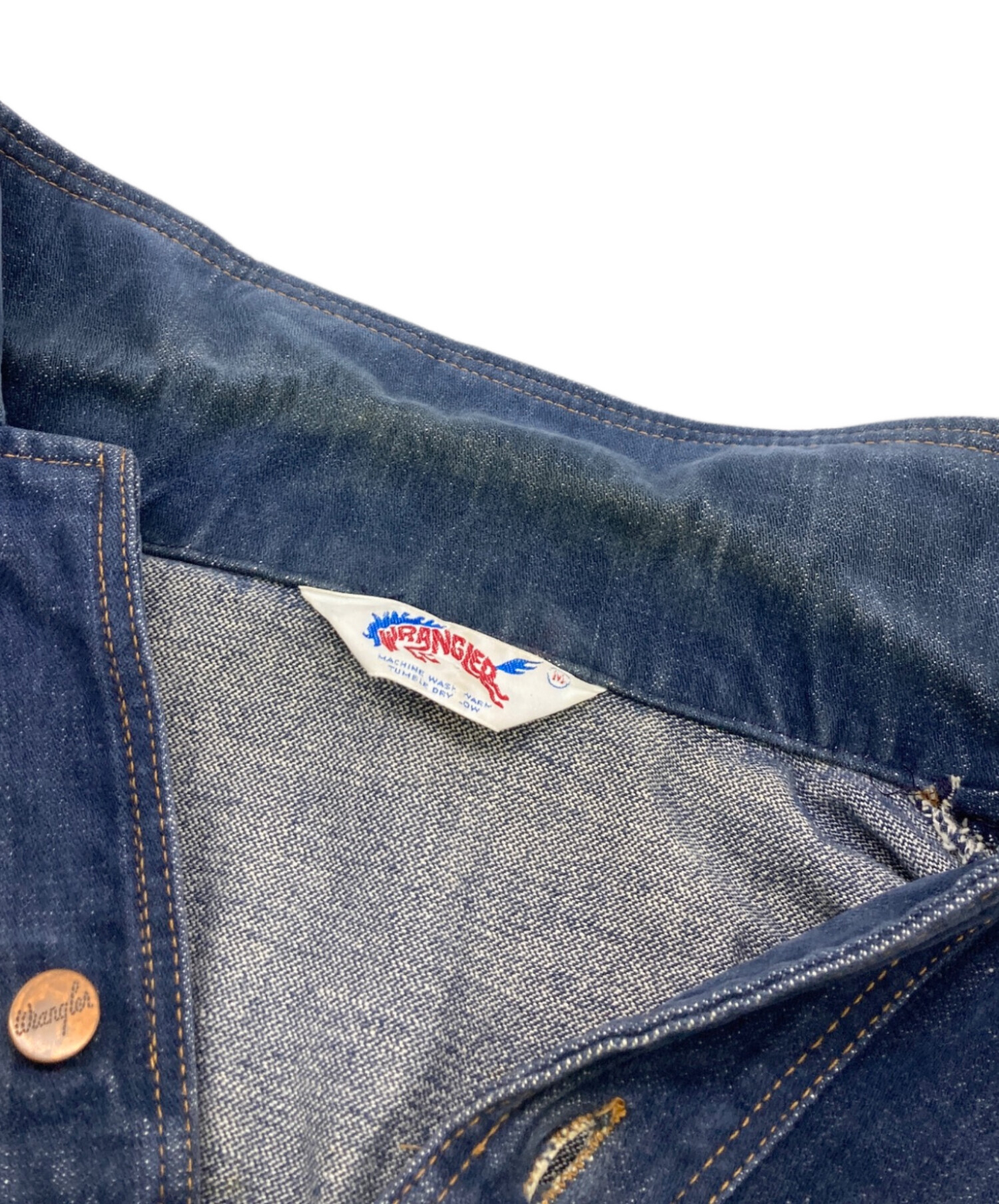 中古・古着通販】Wrangler (ラングラー) 70s デニムブッシュジャケット