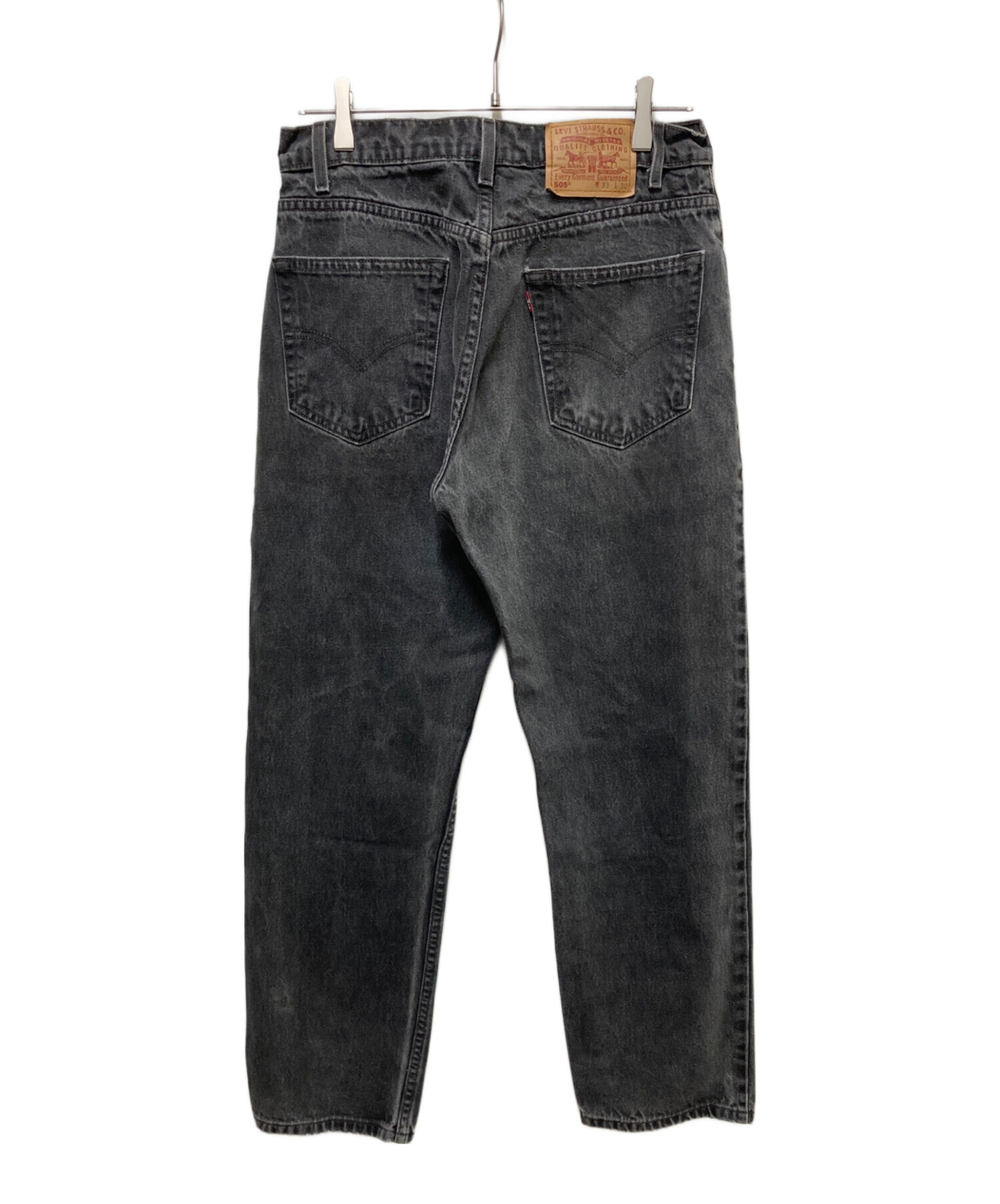 中古・古着通販】LEVI'S (リーバイス) 90s 505デニムパンツ ブラック
