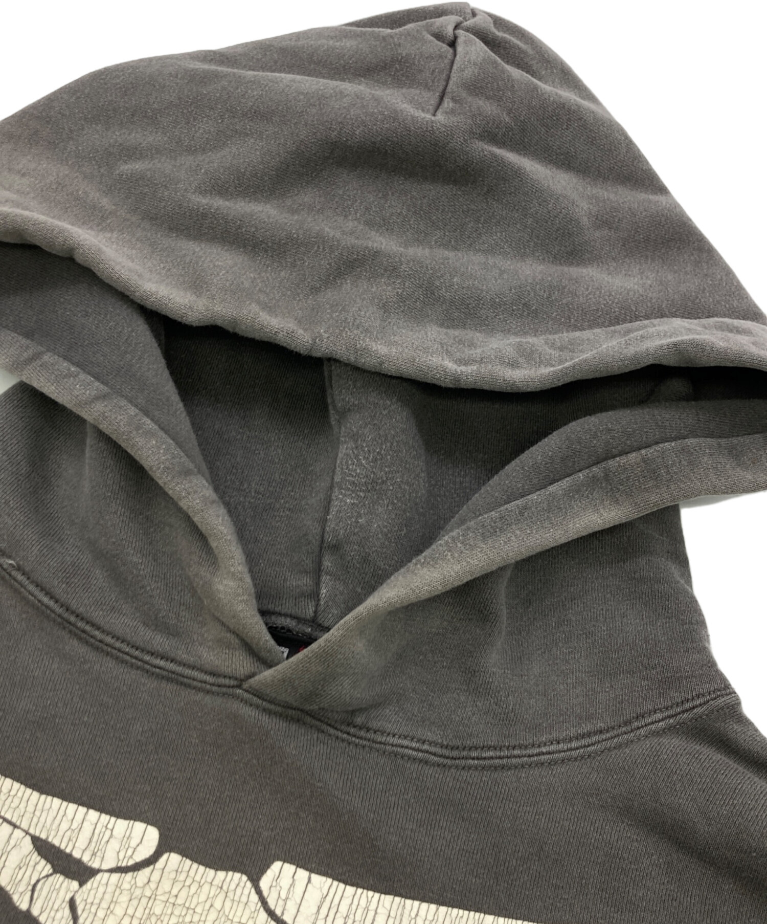中古・古着通販】SAINT MICHAEL (セントマイケル) BONE HOODIE グレー