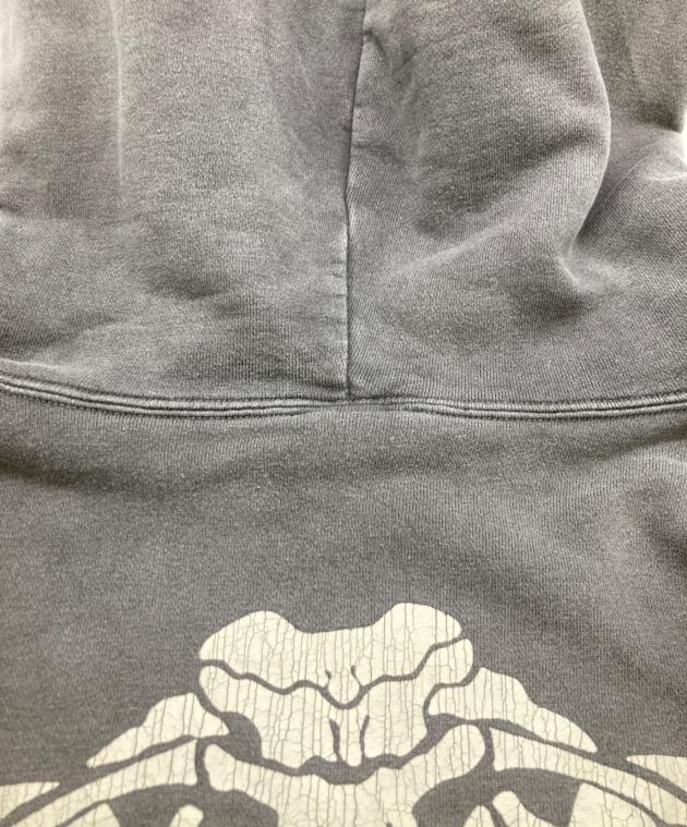 中古・古着通販】SAINT MICHAEL (セントマイケル) BONE HOODIE グレー