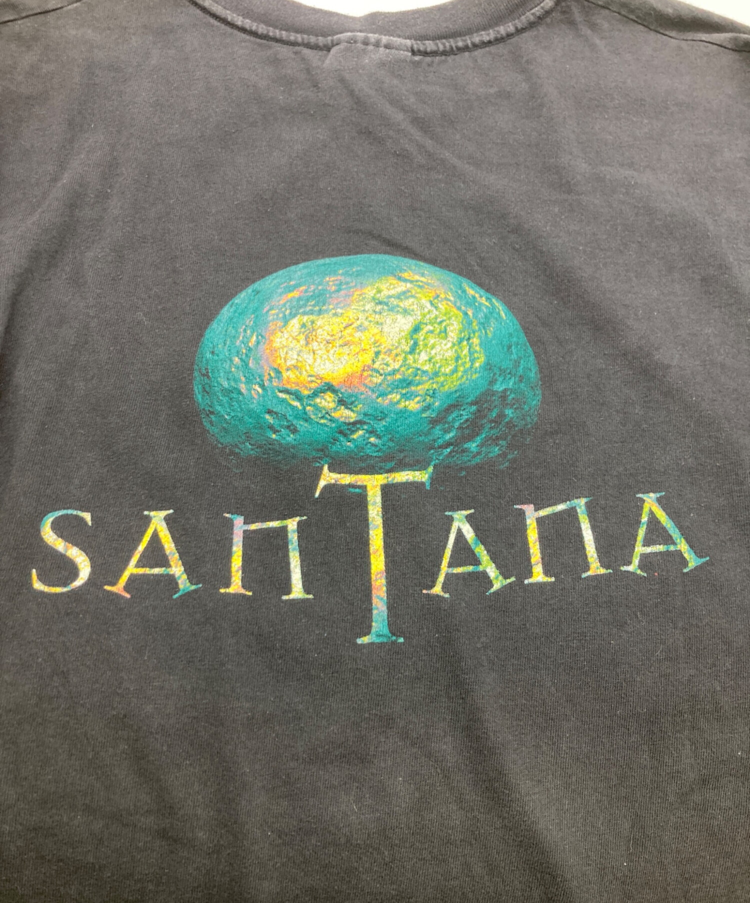 中古・古着通販】Santana (サンタナ) 90s バンドTシャツ ブラック
