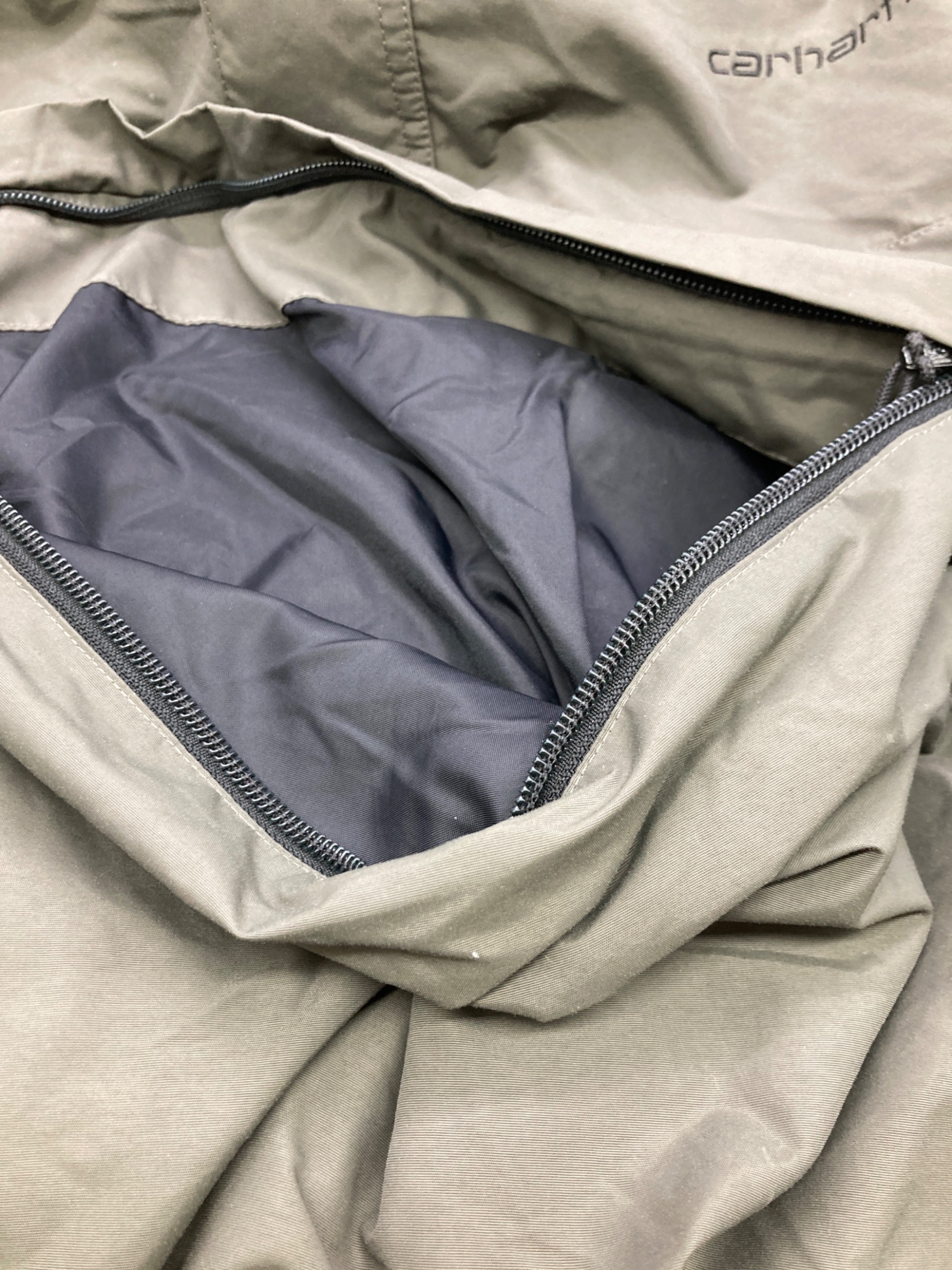 中古・古着通販】CarHartt (カーハート) アノラックパーカー オリーブ