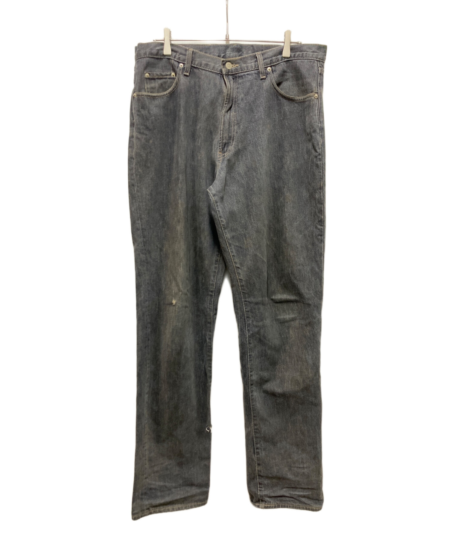 中古・古着通販】RRL (ダブルアールエル) ブラックデニムパンツ