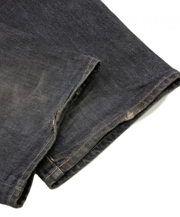 中古・古着通販】RRL (ダブルアールエル) ブラックデニムパンツ