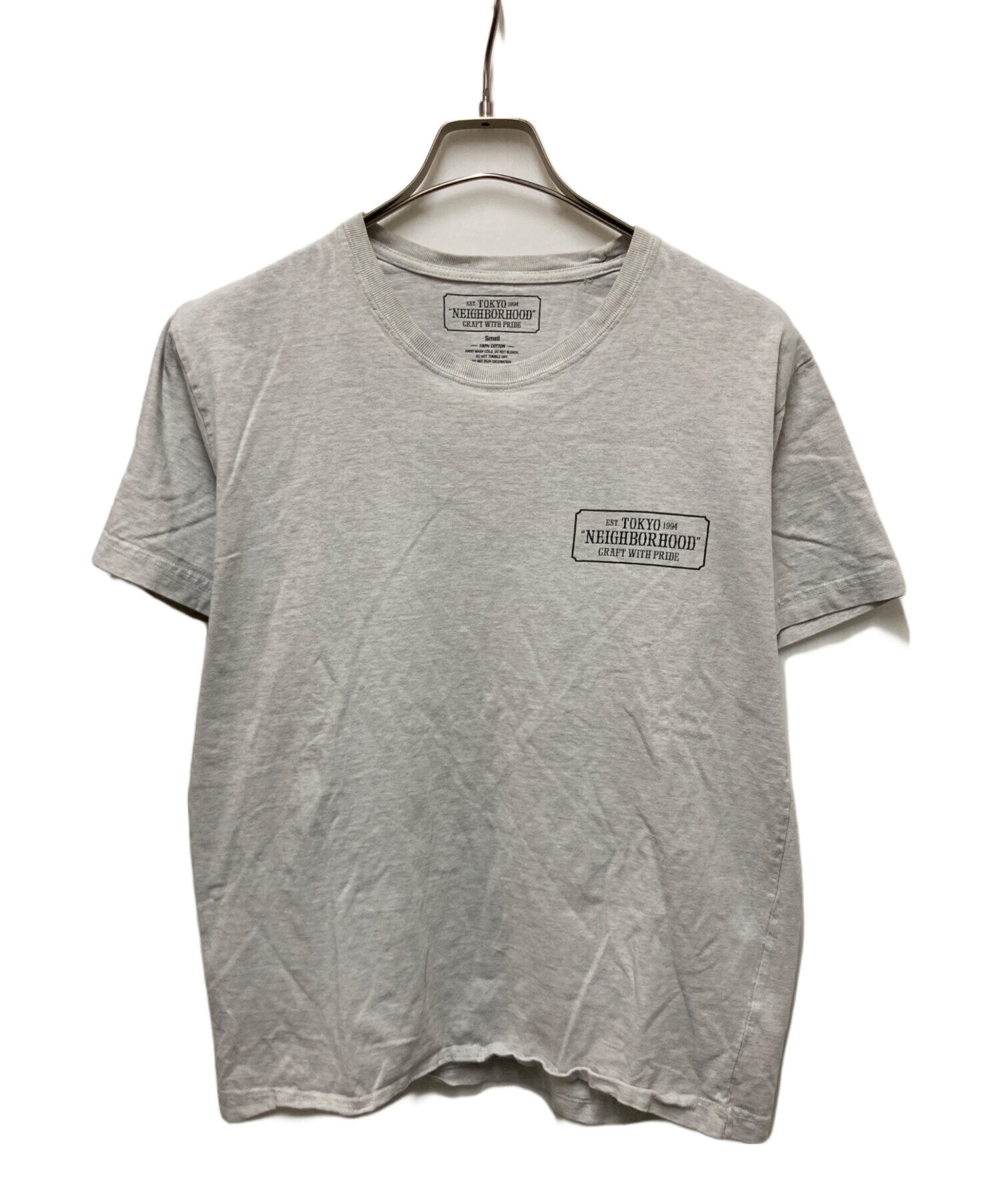 中古・古着通販】NEIGHBORHOOD (ネイバーフッド) ロゴプリントTシャツ
