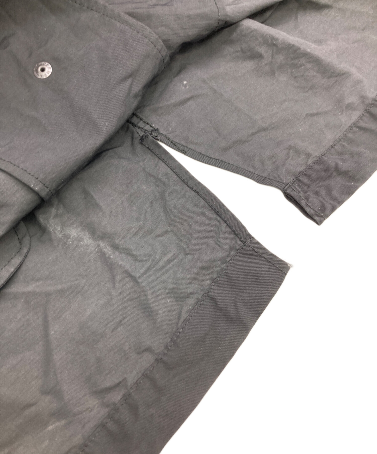 ミリタリージャケット WIND AND SEA WDS FIELD PARKA L 中古・古着通販】WIND AND SEA (ウィンダンシー) FIELD PARKA ブラック