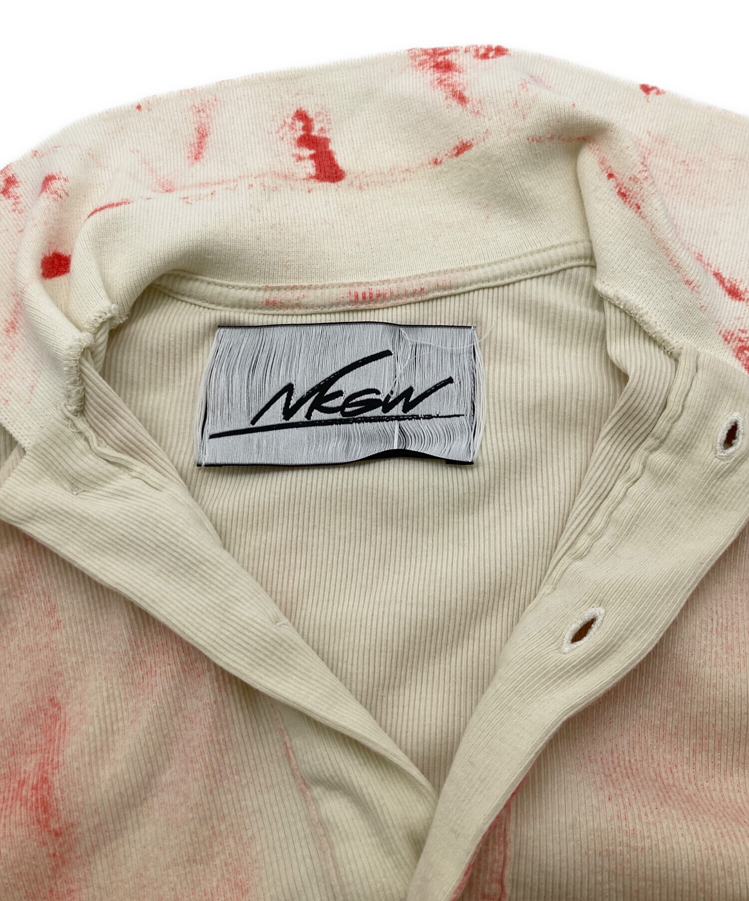 中古・古着通販】NKGW (エヌケージーダブリュー) COATING NOTCH SLEEVE