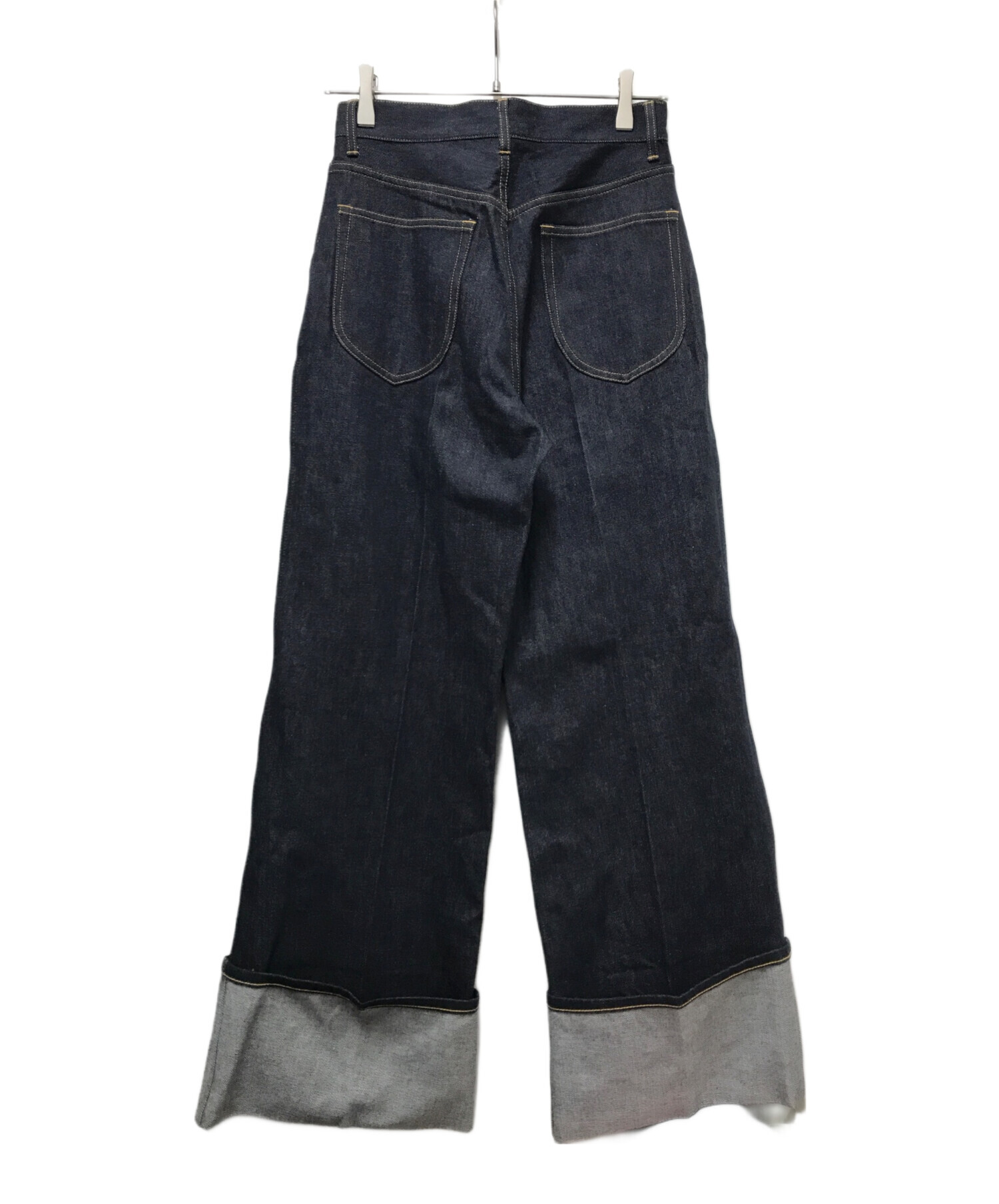 中古・古着通販】cygne (シーニュ) ロールアップデニムパンツ