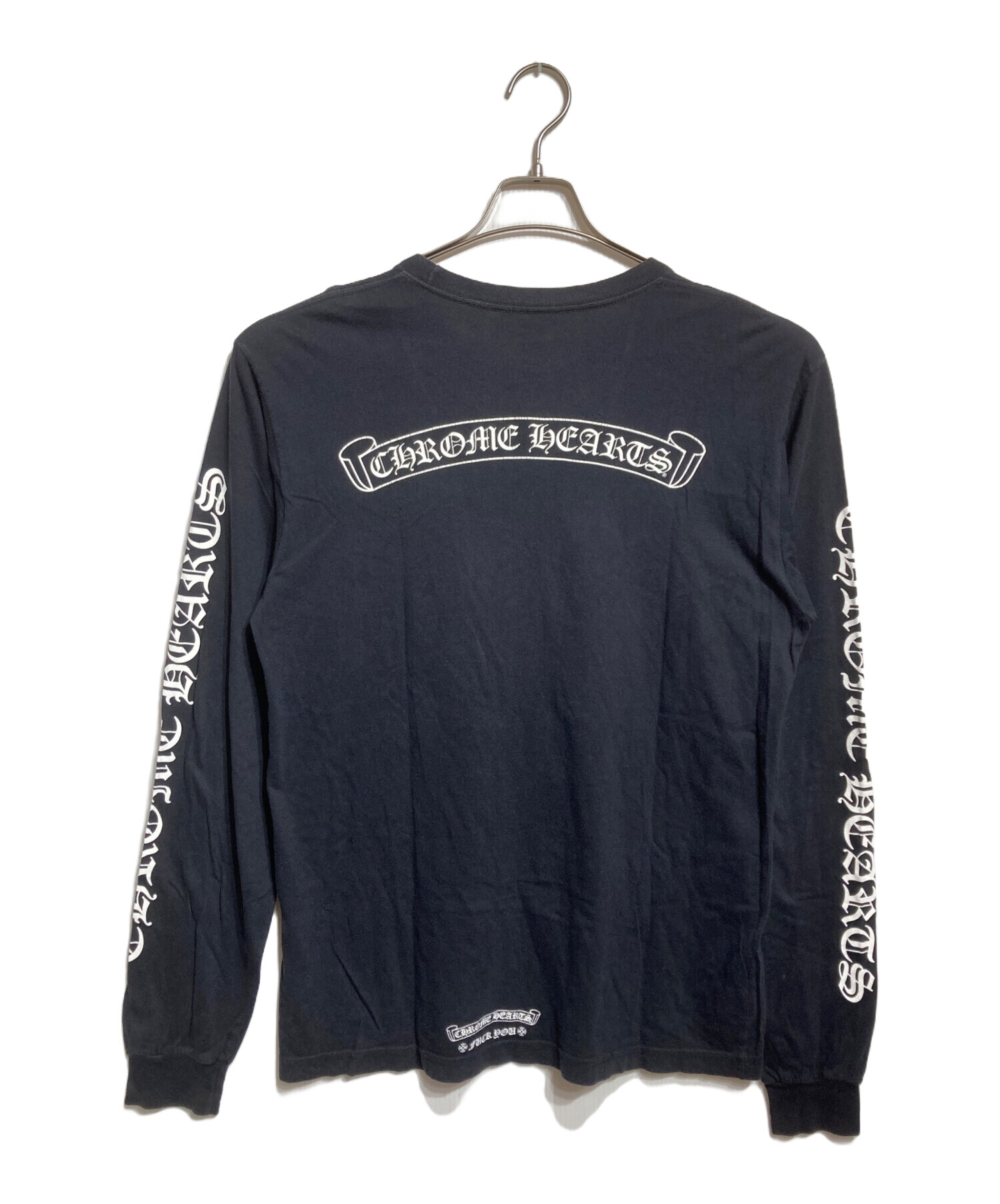 中古・古着通販】CHROME HEARTS (クロムハーツ) Back Scroll L/S Tee