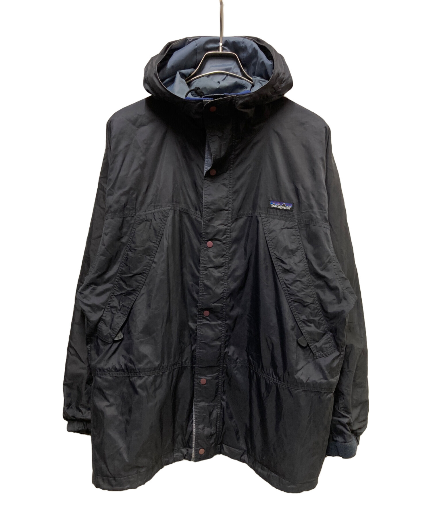 00s Patagonia ブラック ナイロンジャケット サイズ L 古着 中古・古着通販】Patagonia (パタゴニア) ナイロンジャケット グレー