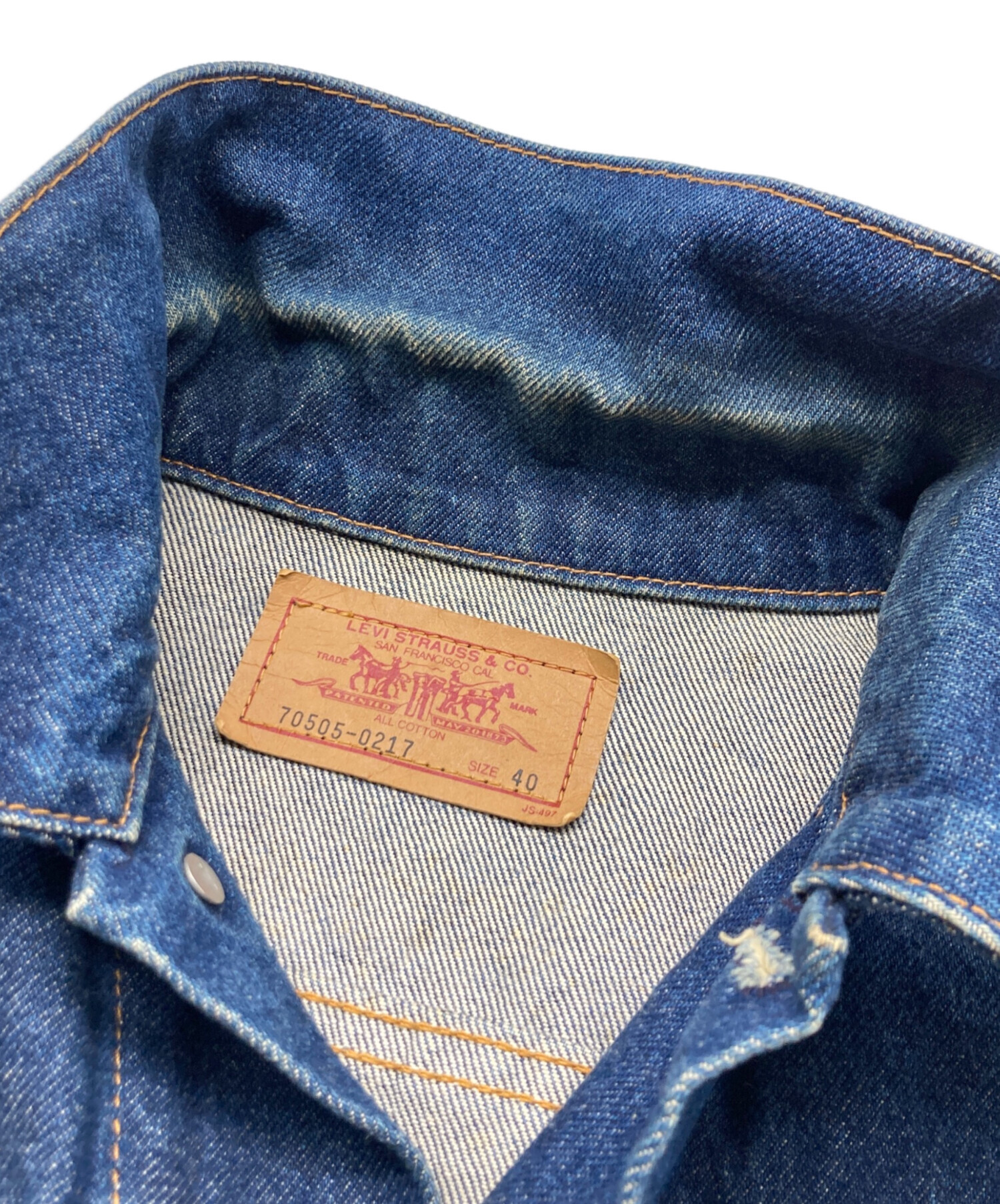 中古・古着通販】LEVI'S (リーバイス) 90s 70505デニムジャケット