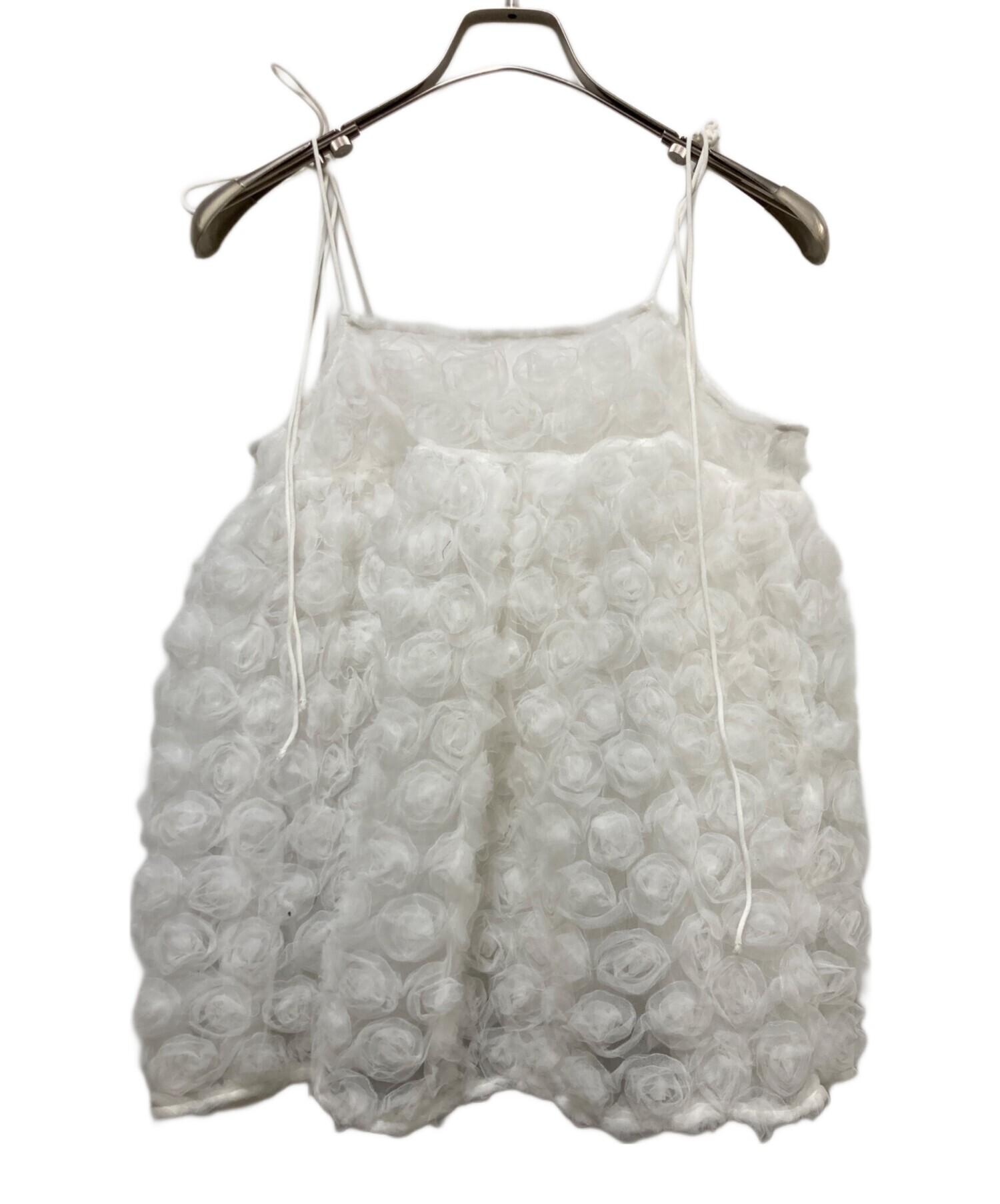 中古・古着通販】Bibiy. (ビビィ) FLORENCE BUSTIER ホワイト サイズ:F 