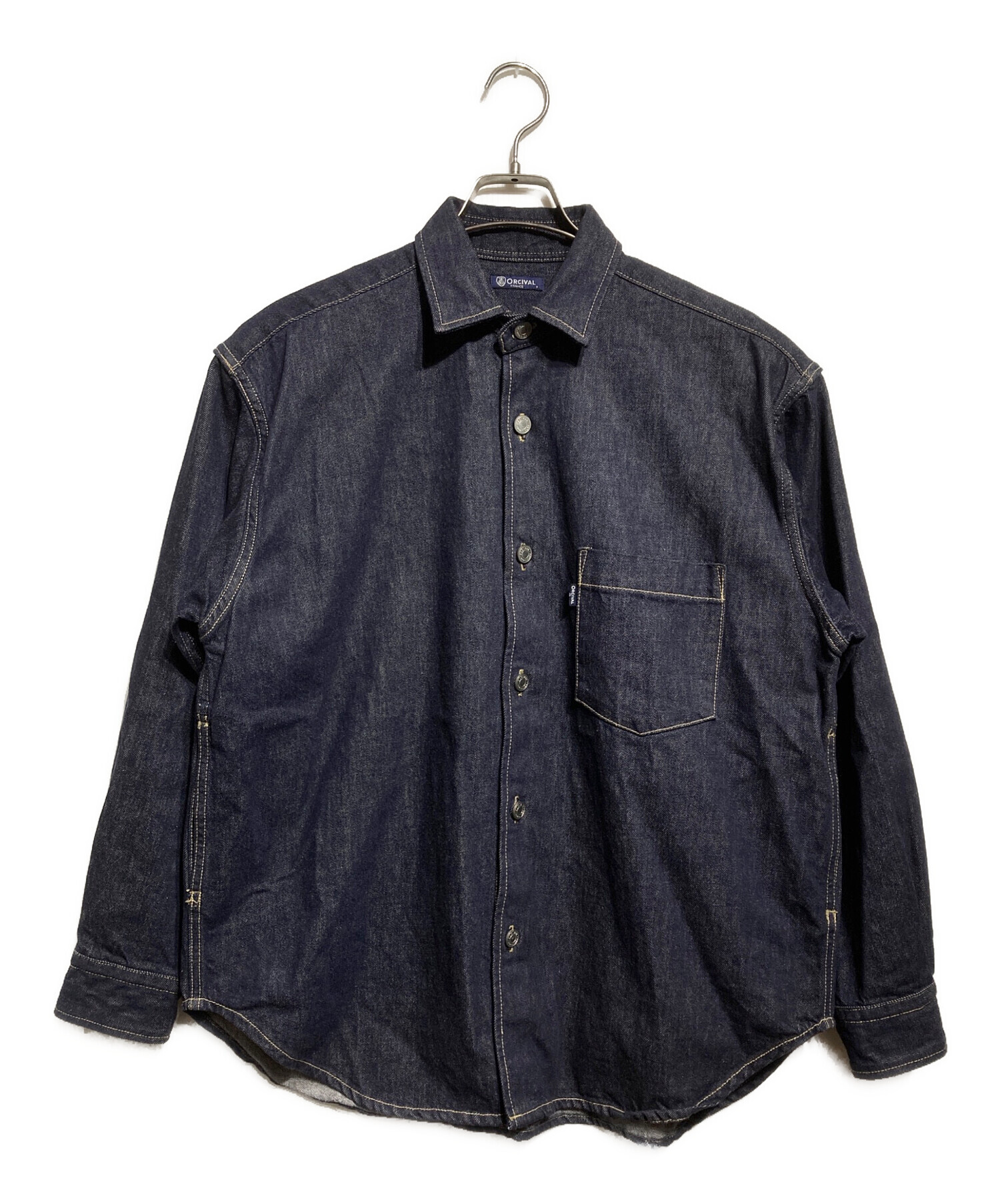 中古・古着通販】ORCIVAL (オーシバル) デニムシャツジャケット/Denim 