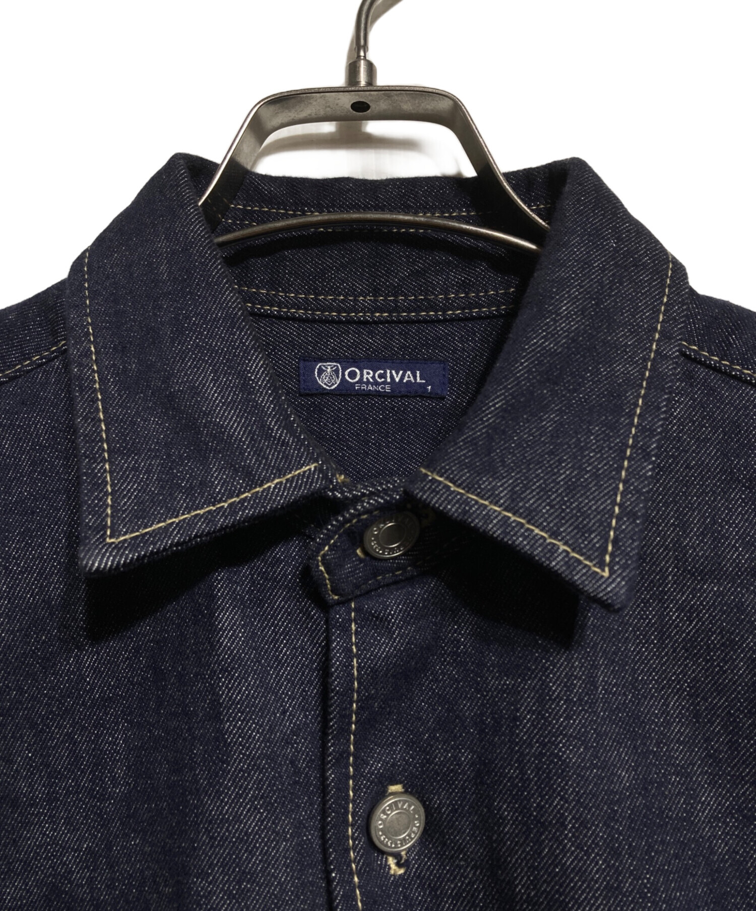 中古・古着通販】ORCIVAL (オーシバル) デニムシャツジャケット/Denim 