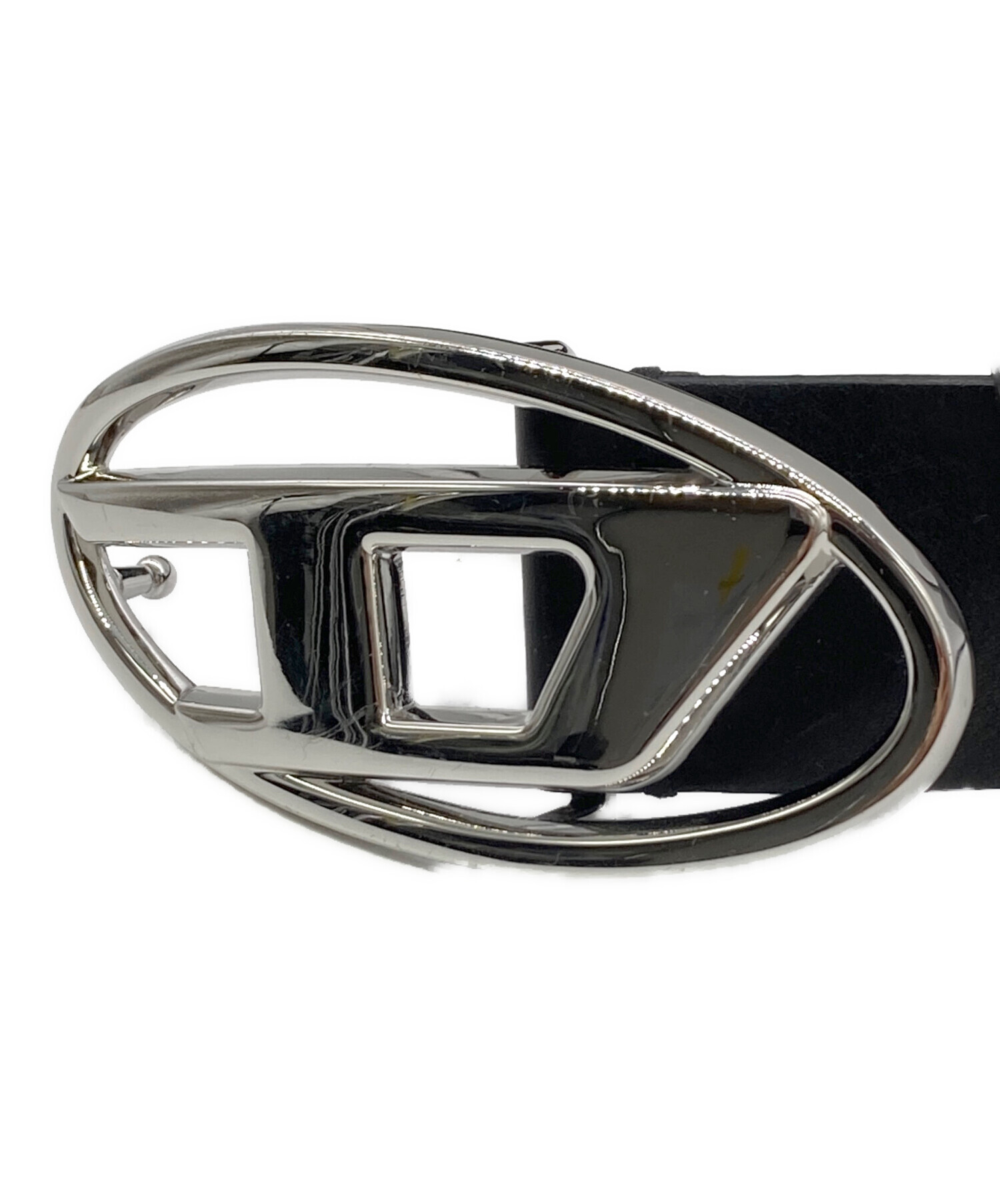 中古・古着通販】DIESEL (ディーゼル) Dバックルベルト ブラック