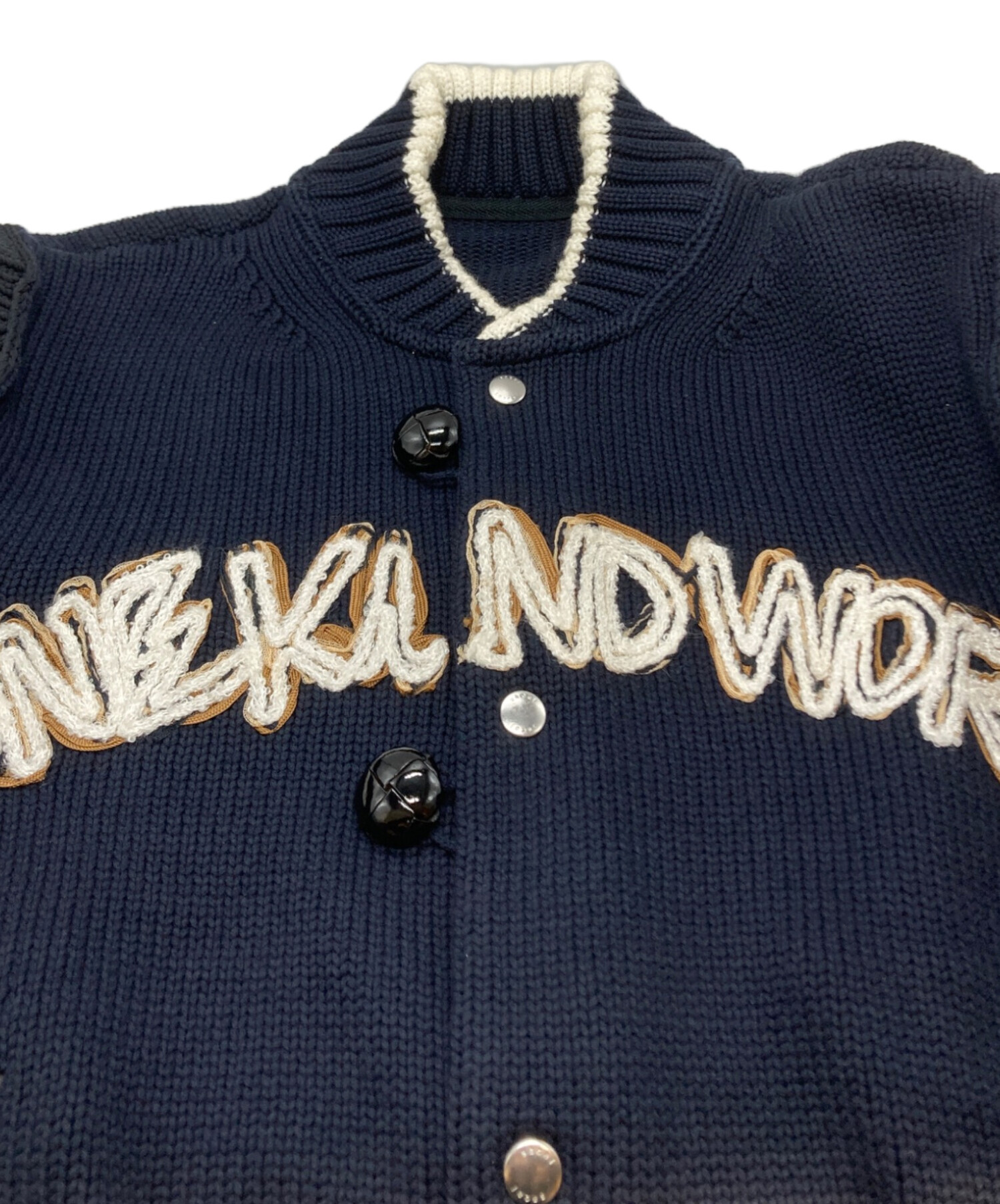 中古・古着通販】sacai (サカイ) Eric Haze Code Embroidery Knit