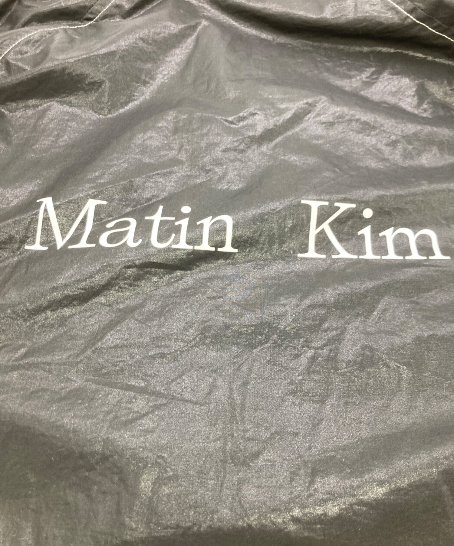 中古・古着通販】Matin Kim (マーティン・キム) LOGO COATING JUMPER