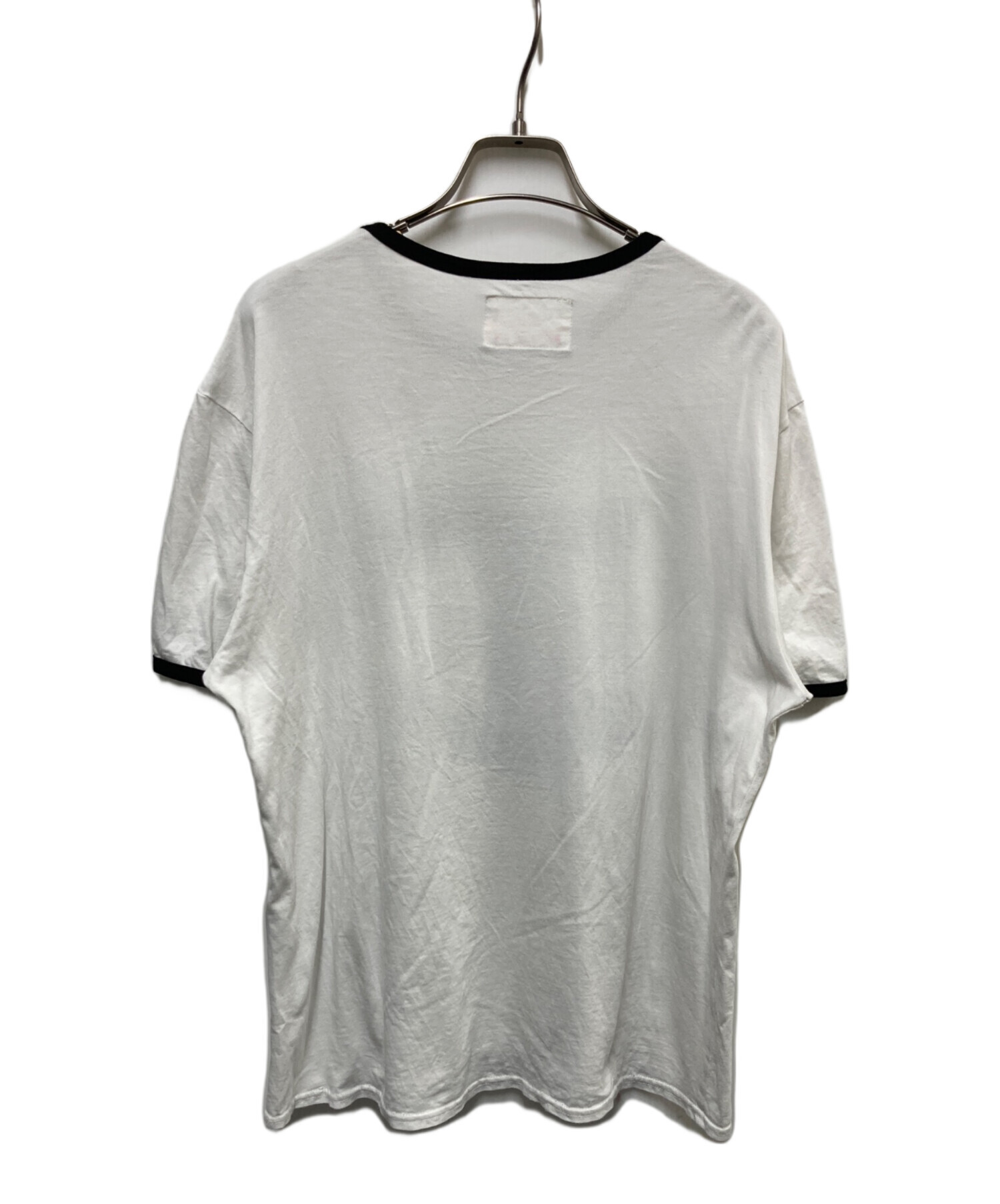 中古・古着通販】ORIMI (オリミ) リンガーTシャツ ホワイト サイズ