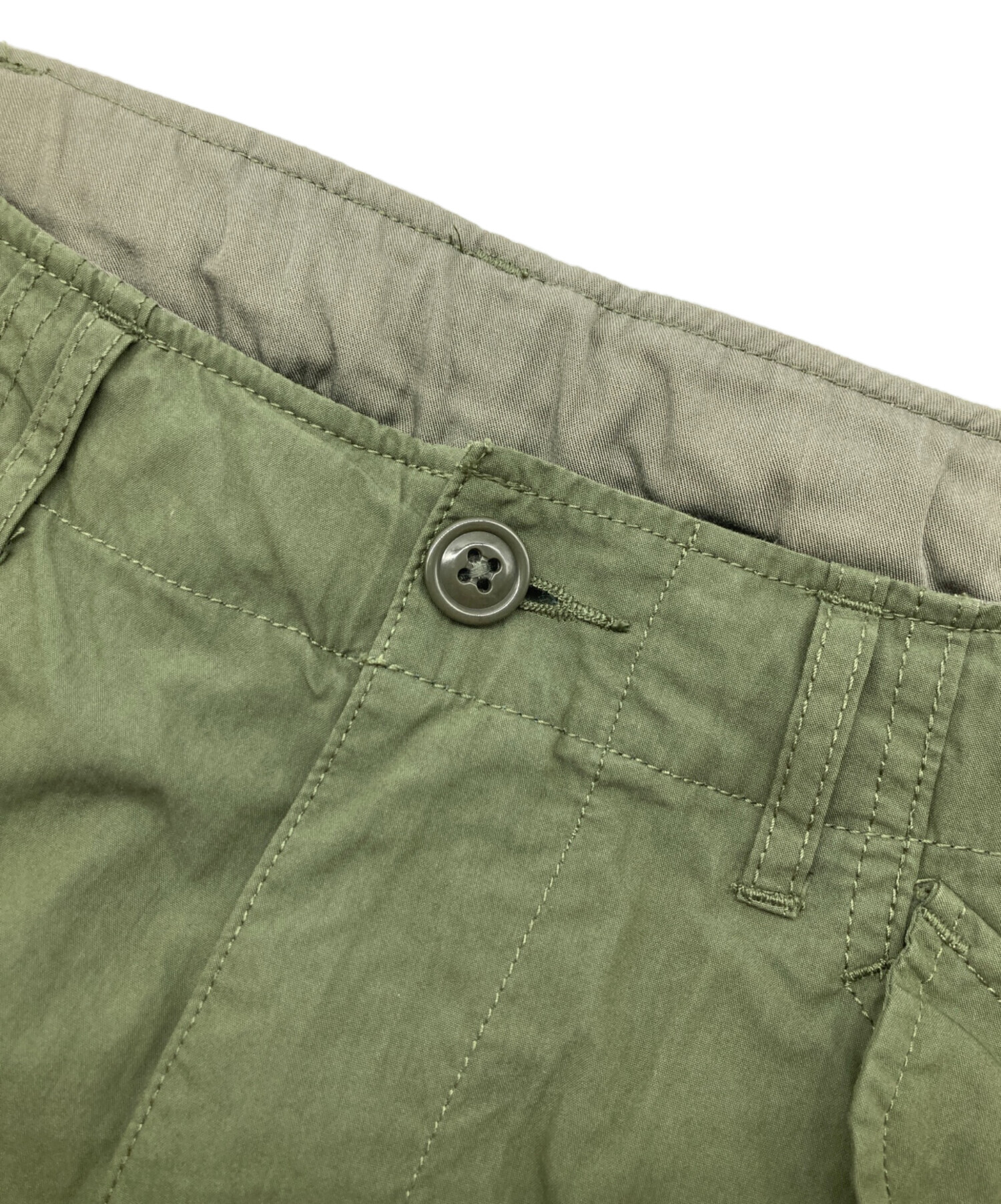 中古・古着通販】BEAMS (ビームス) big 6 pocket cargo pants オリーブ