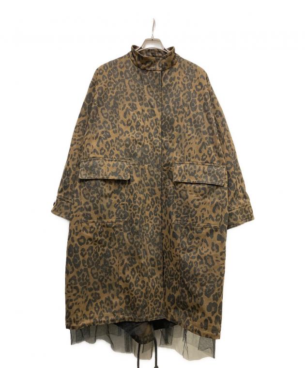 Maison Specialレオパード柄リバーシブルモッズコート 中古・古着通販】MAISON SPECIAL (メゾンスペシャル) レオパード柄