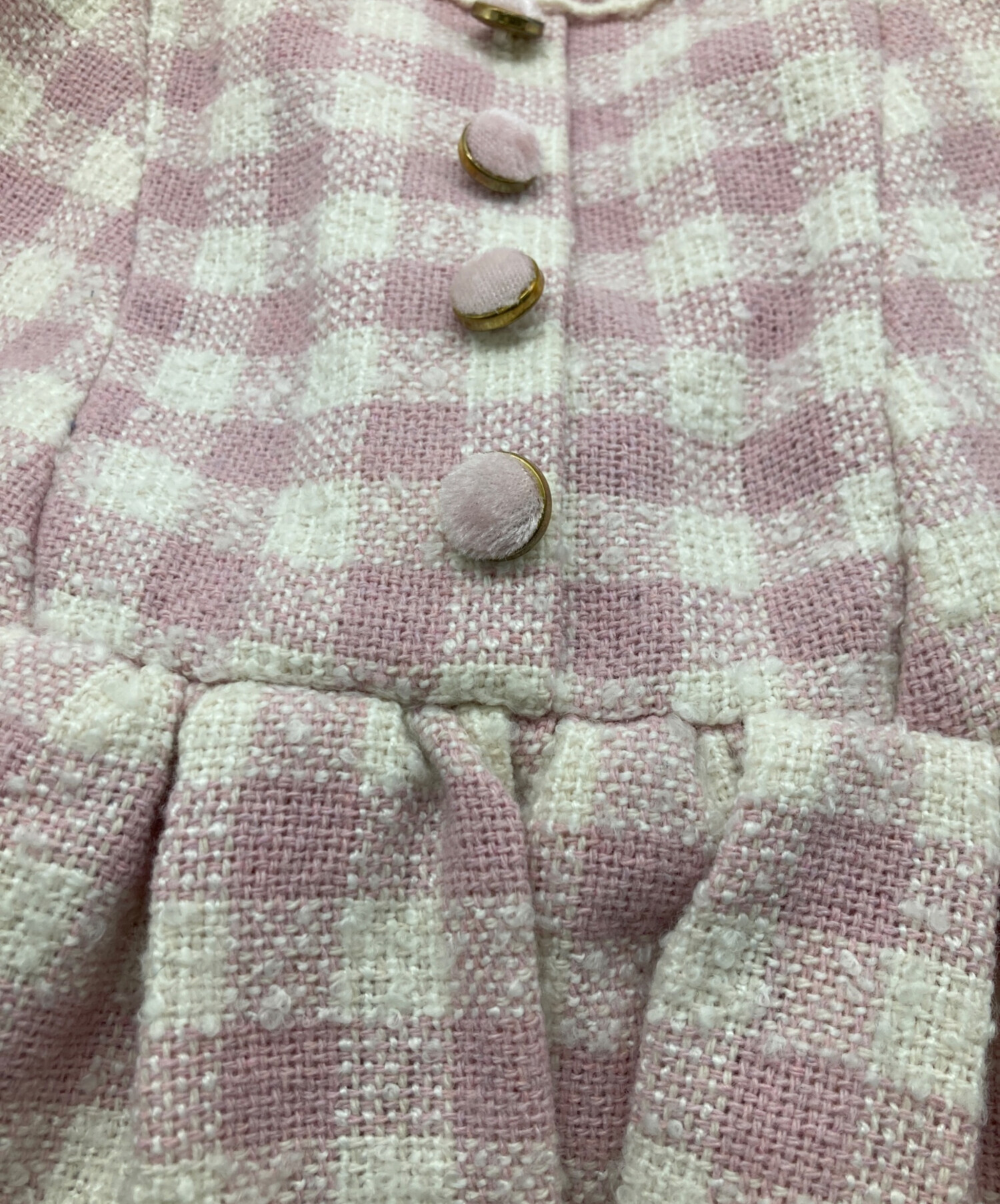 中古・古着通販】LIZ LISA (リズリサ) ギンガムツイードチェックキャミ
