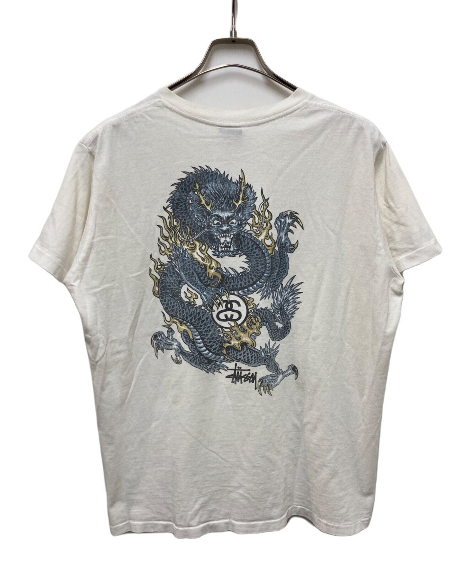 中古・古着通販】stussy (ステューシー) 90s 2代目ドラゴンプリントT