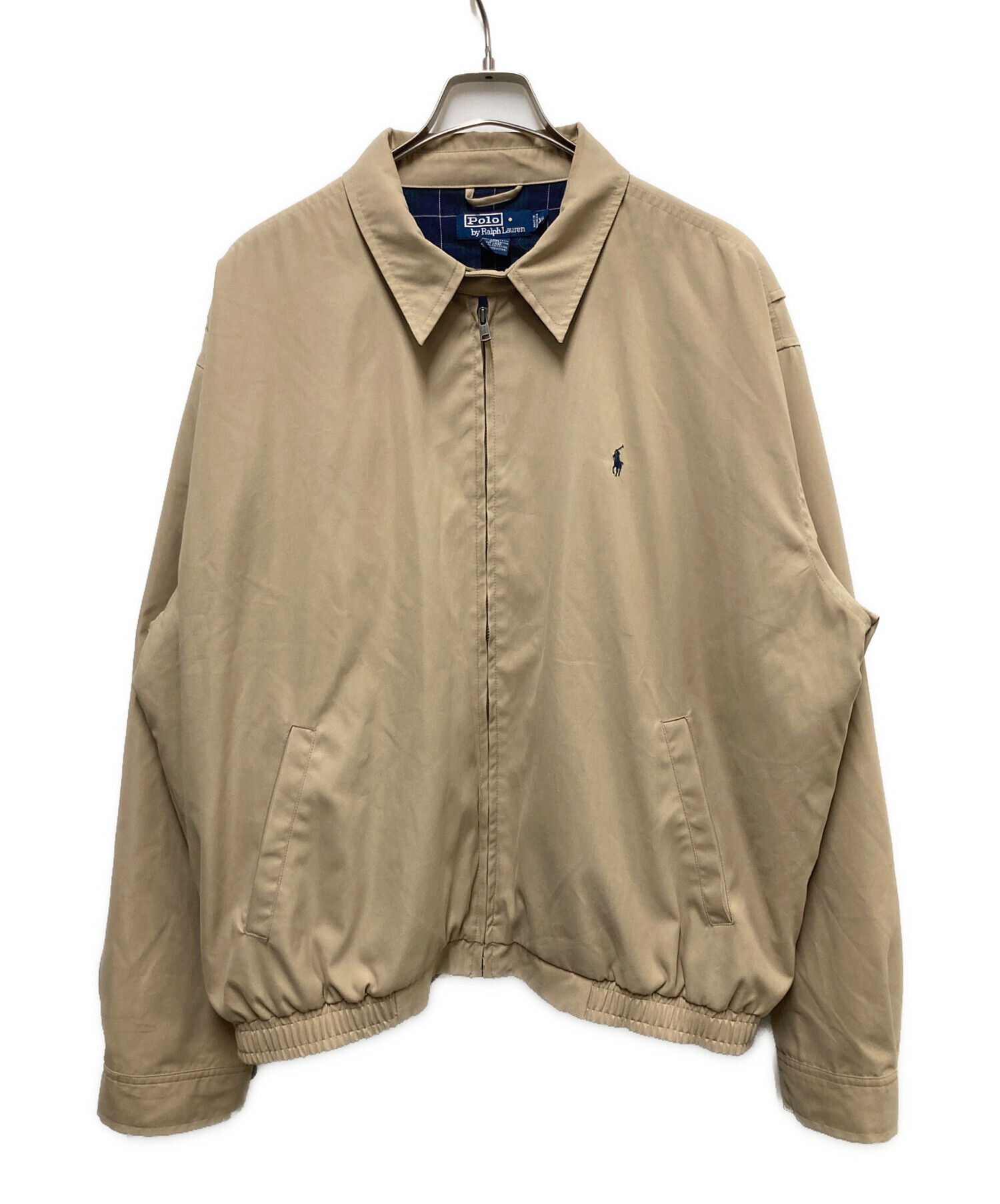 Polo by Ralph Lauren スウィングトップ ベージュ M 古着 中古・古着通販】POLO RALPH LAUREN (ポロ・ラルフローレン) スイング