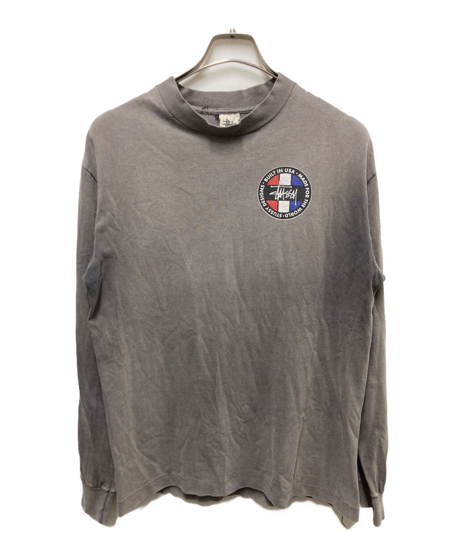 中古・古着通販】stussy (ステューシー) 90s トリコロールサークルロゴ