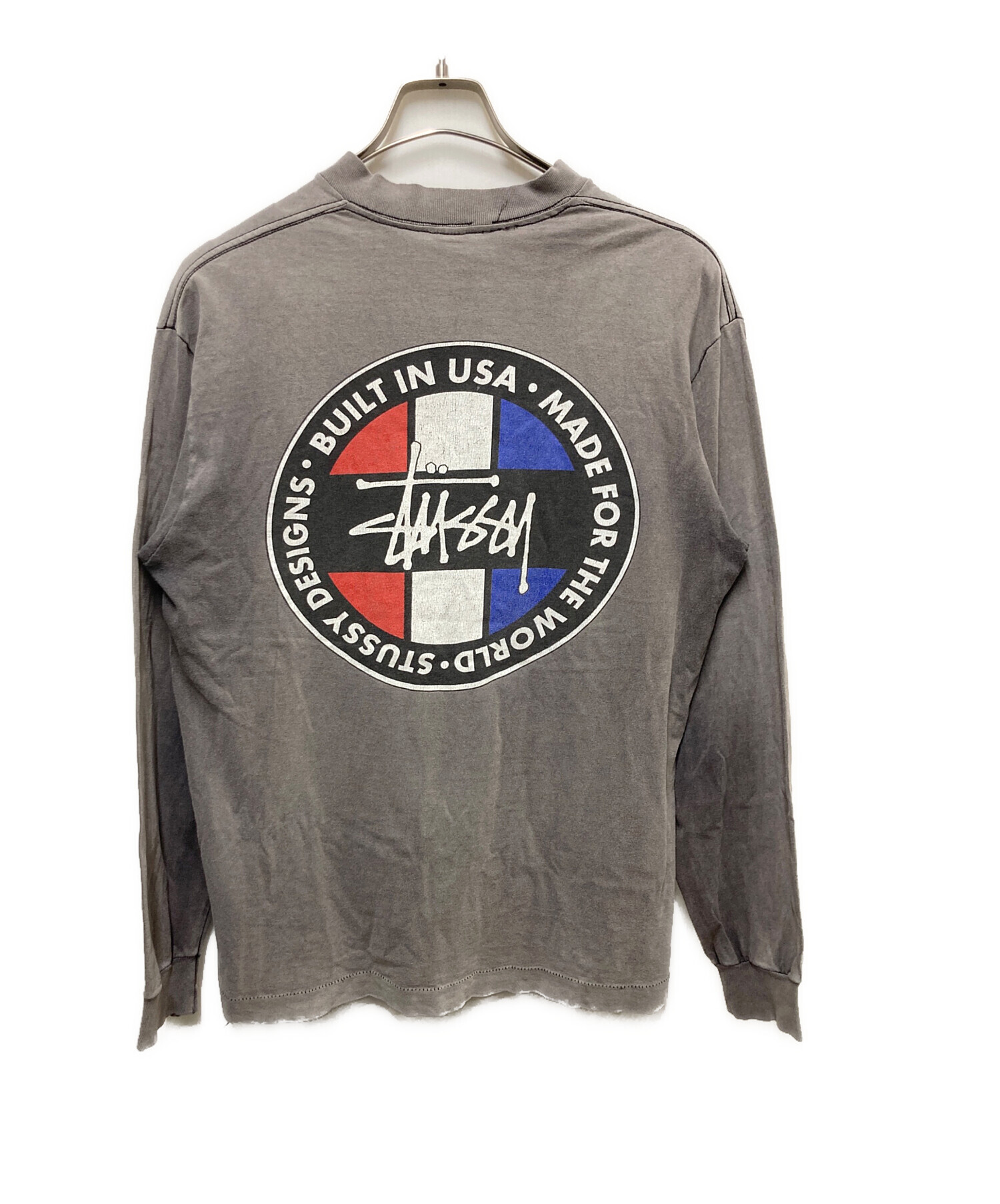 中古・古着通販】stussy (ステューシー) 90s トリコロールサークルロゴ
