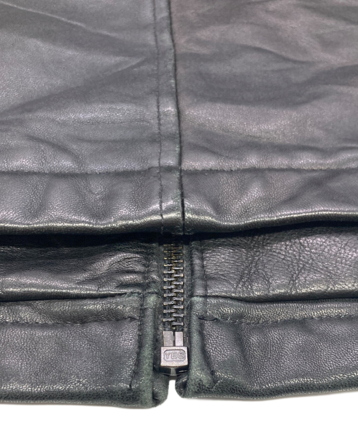 中古・古着通販】DOCKERS (ドッカーズ) レザージャケット ブラック