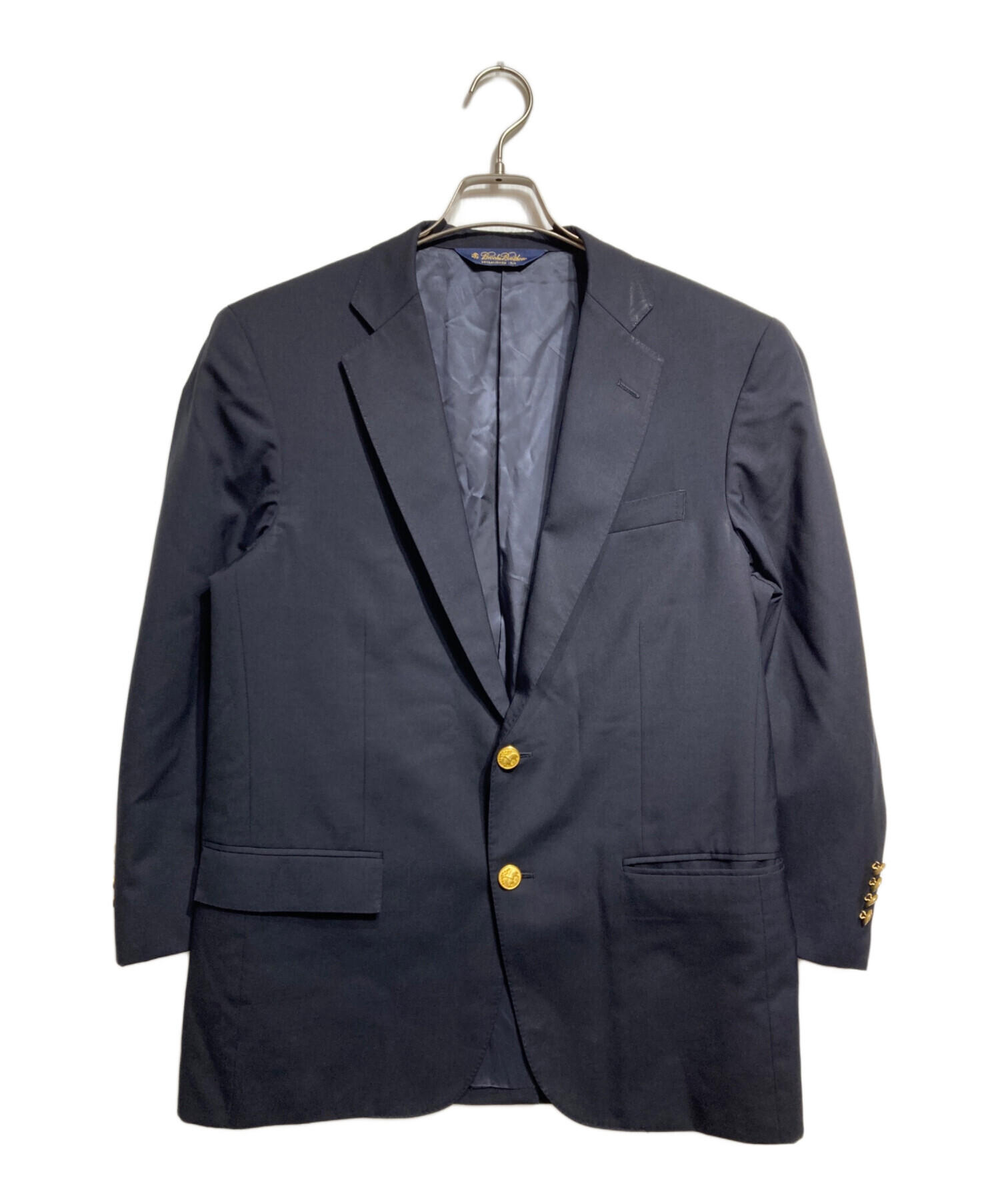 中古・古着通販】BROOKS BROTHERS (ブルックスブラザーズ) 金釦紺ブレ