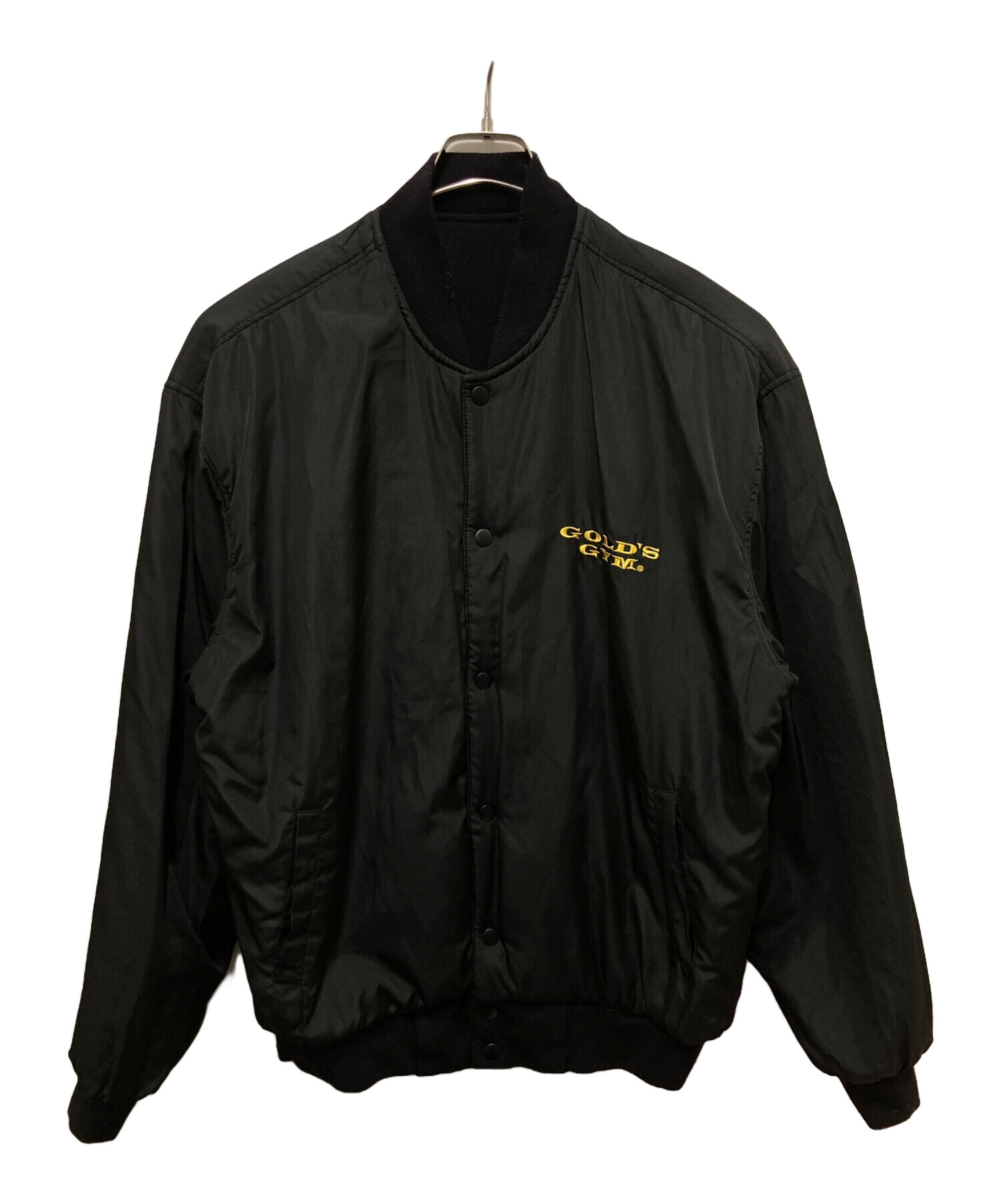 中古・古着通販】GOLD'S GYM (ゴールドジム) 袖レザースタジャン