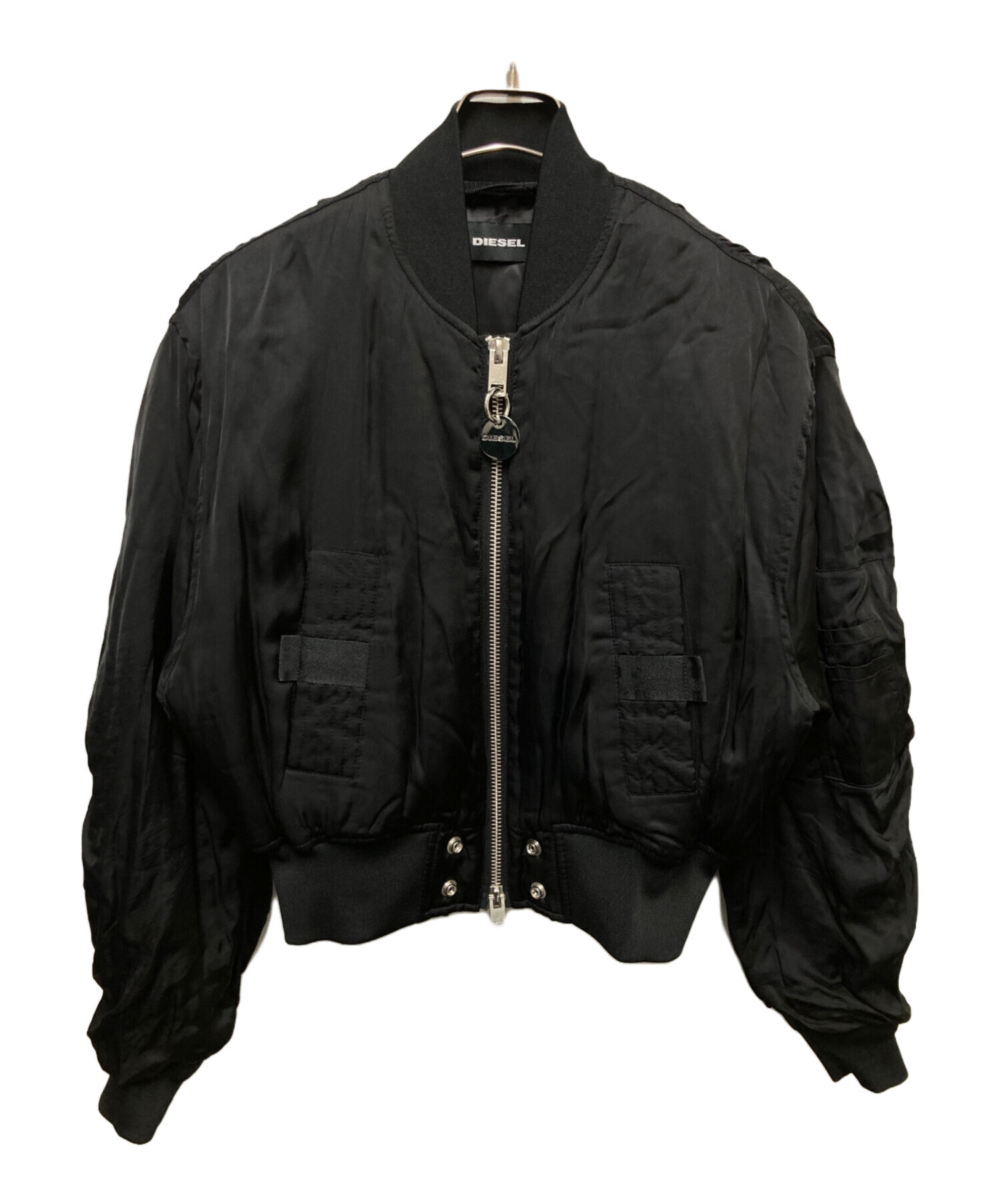【中古美品✨️】DIESEL ボンバージャケット 定価8万↑ ‼️ 中古・古着通販】DIESEL (ディーゼル) W-BRESHA サテンボンバー