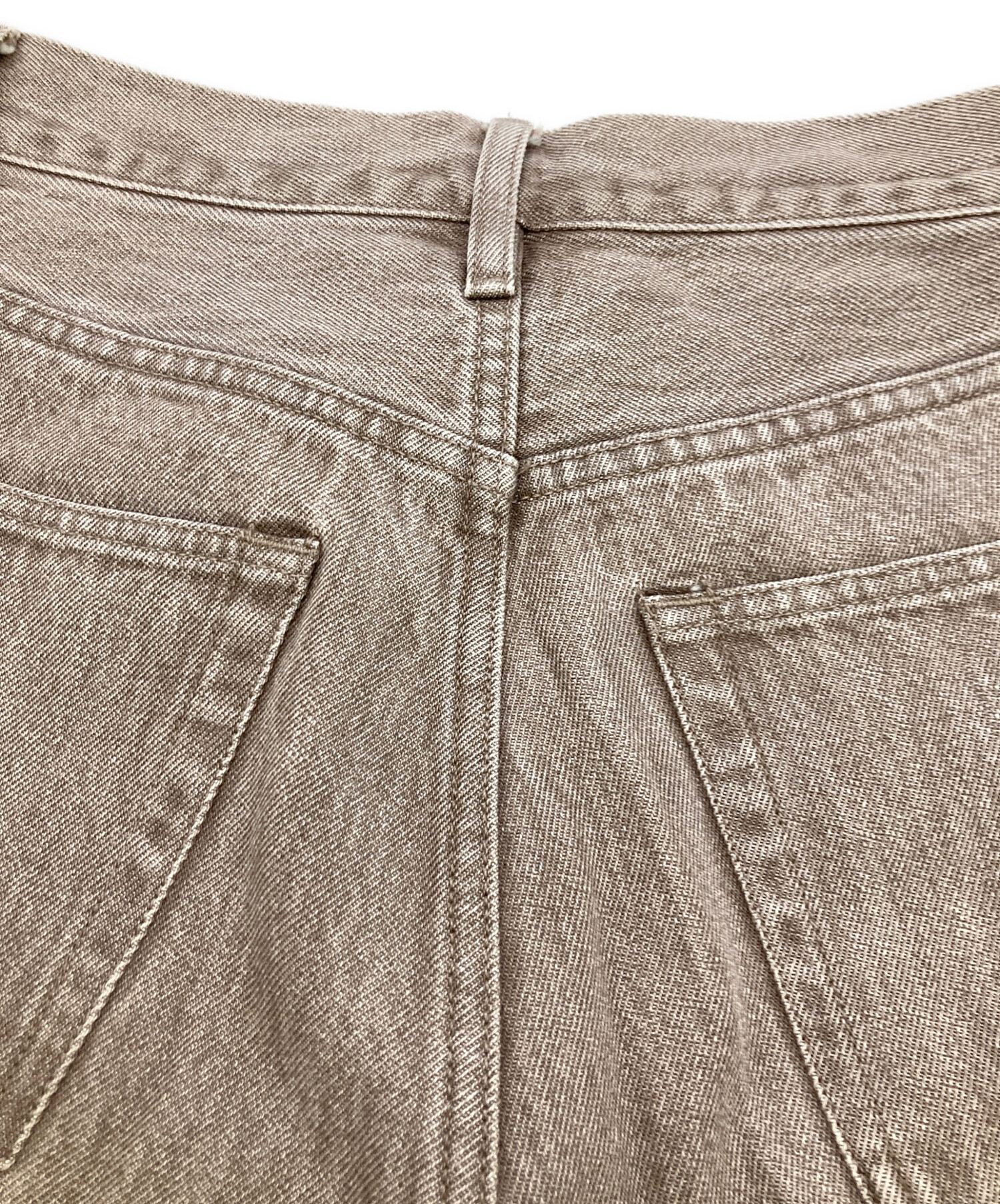 中古・古着通販】AURALEE (オーラリー) HARD TWIST FADED BROWN DENIMN 