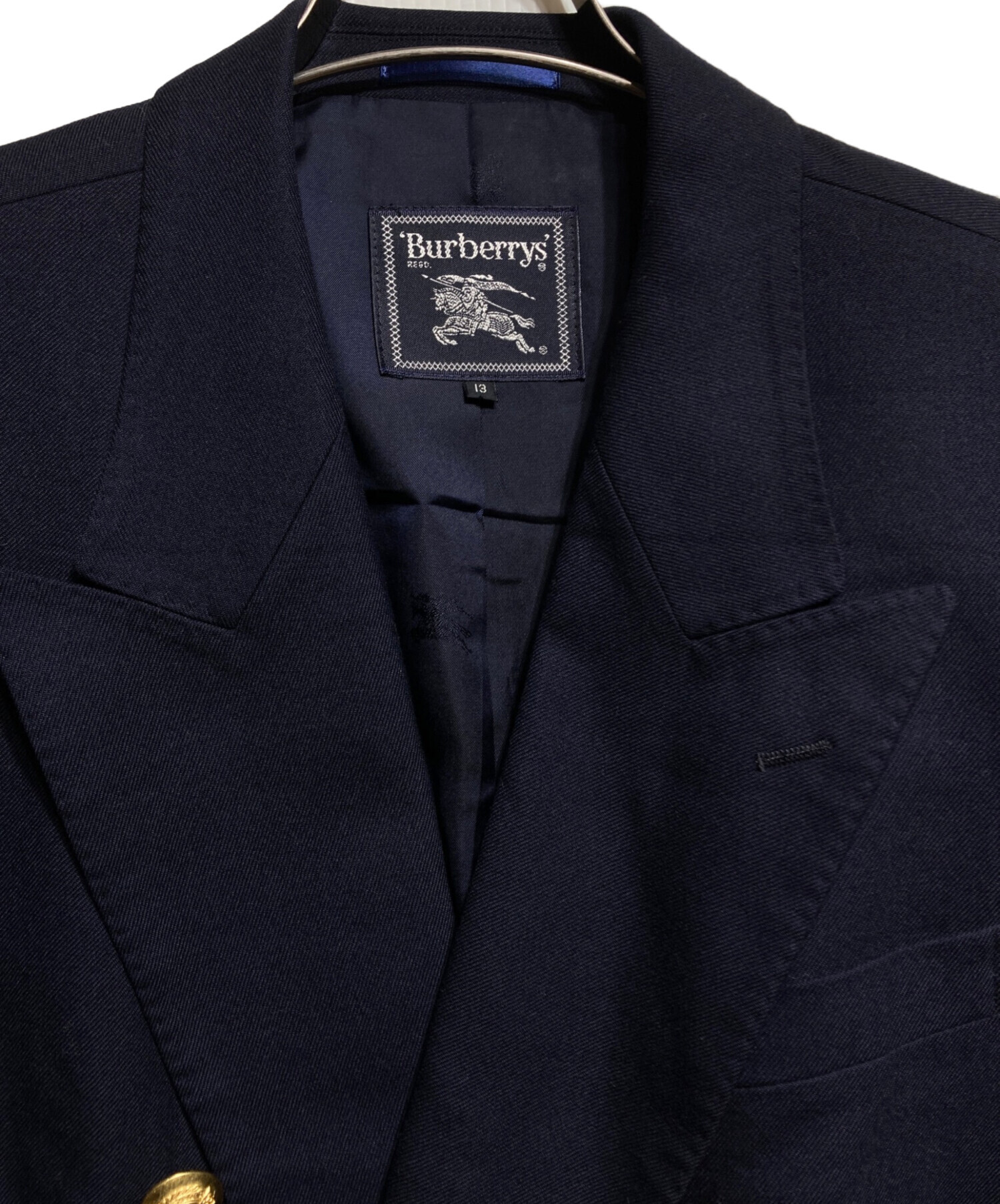 中古・古着通販】Burberry's (バーバリーズ) 紺ブレセットアップ/Navy