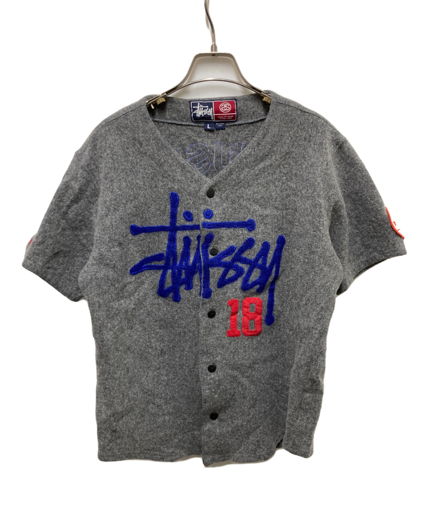 中古・古着通販】stussy (ステューシー) 90s 18周年ウール ベース