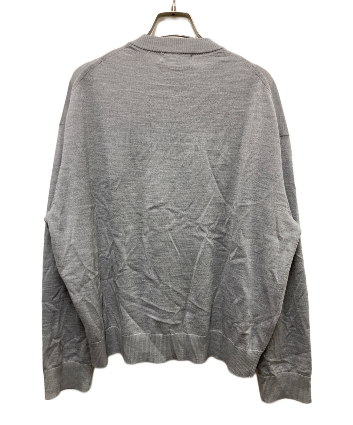 中古・古着通販】TTT MSW (ティー) Crew-neck Cardigan グレー サイズ