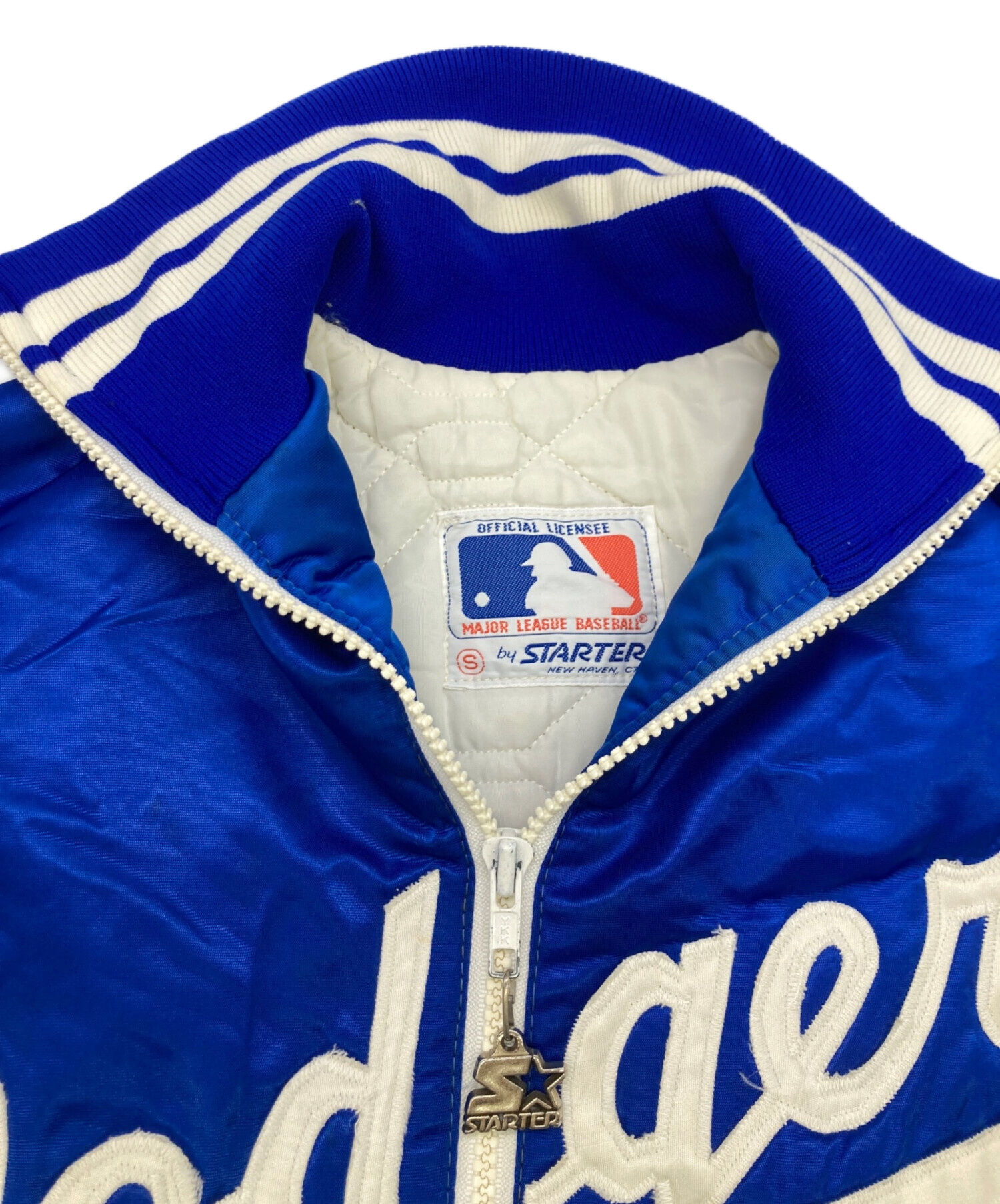 テ*ス様 Dodgers スタジャン Felco社製　1981年　古着 中古・古着通販】STARTER (スターター) 80sスタジャン ブルー サイズ:S