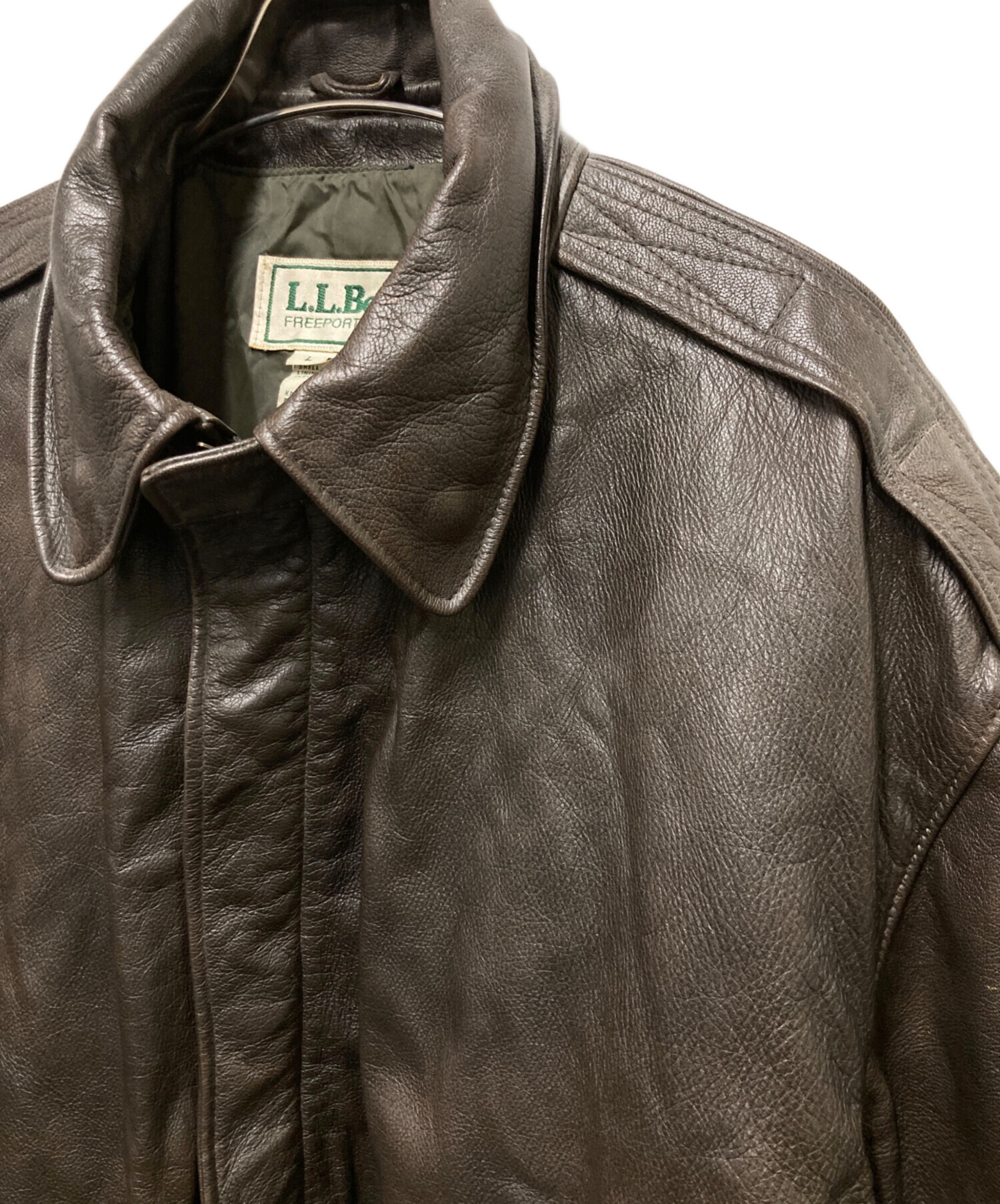 中古・古着通販】L.L.Bean (エルエルビーン) 80s A-2タイプレザー